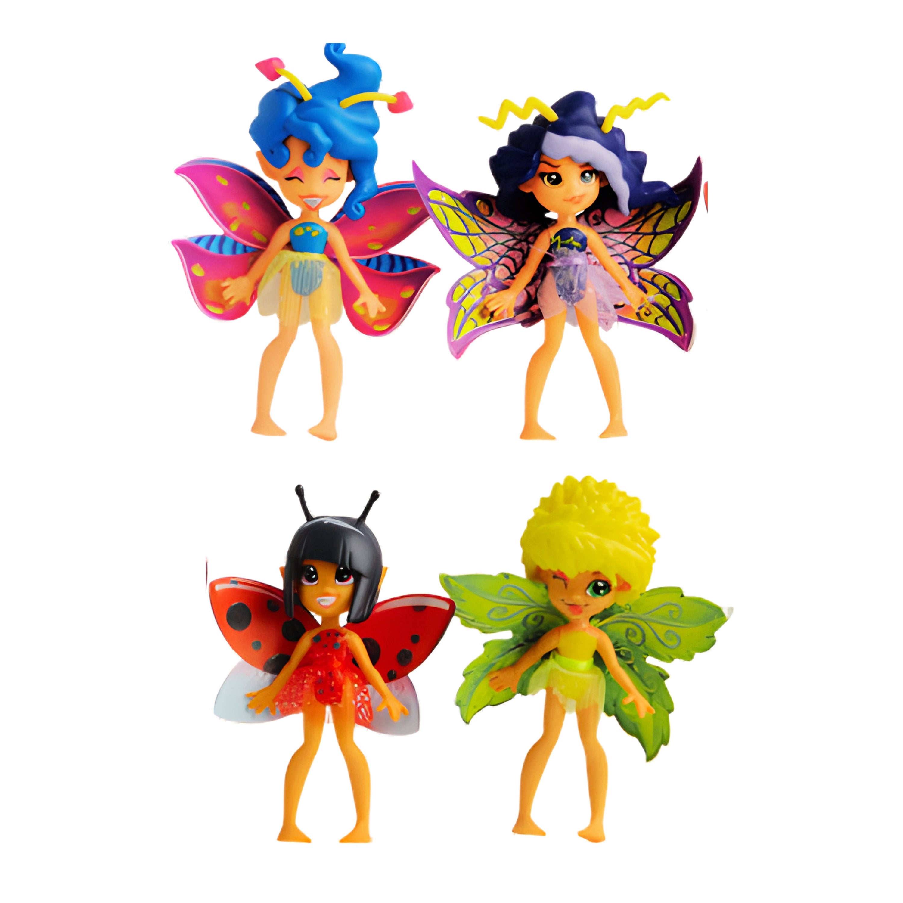 Fairy-kins 28-Piece Play Set with Light-Up Lightning Bugs and Accessories