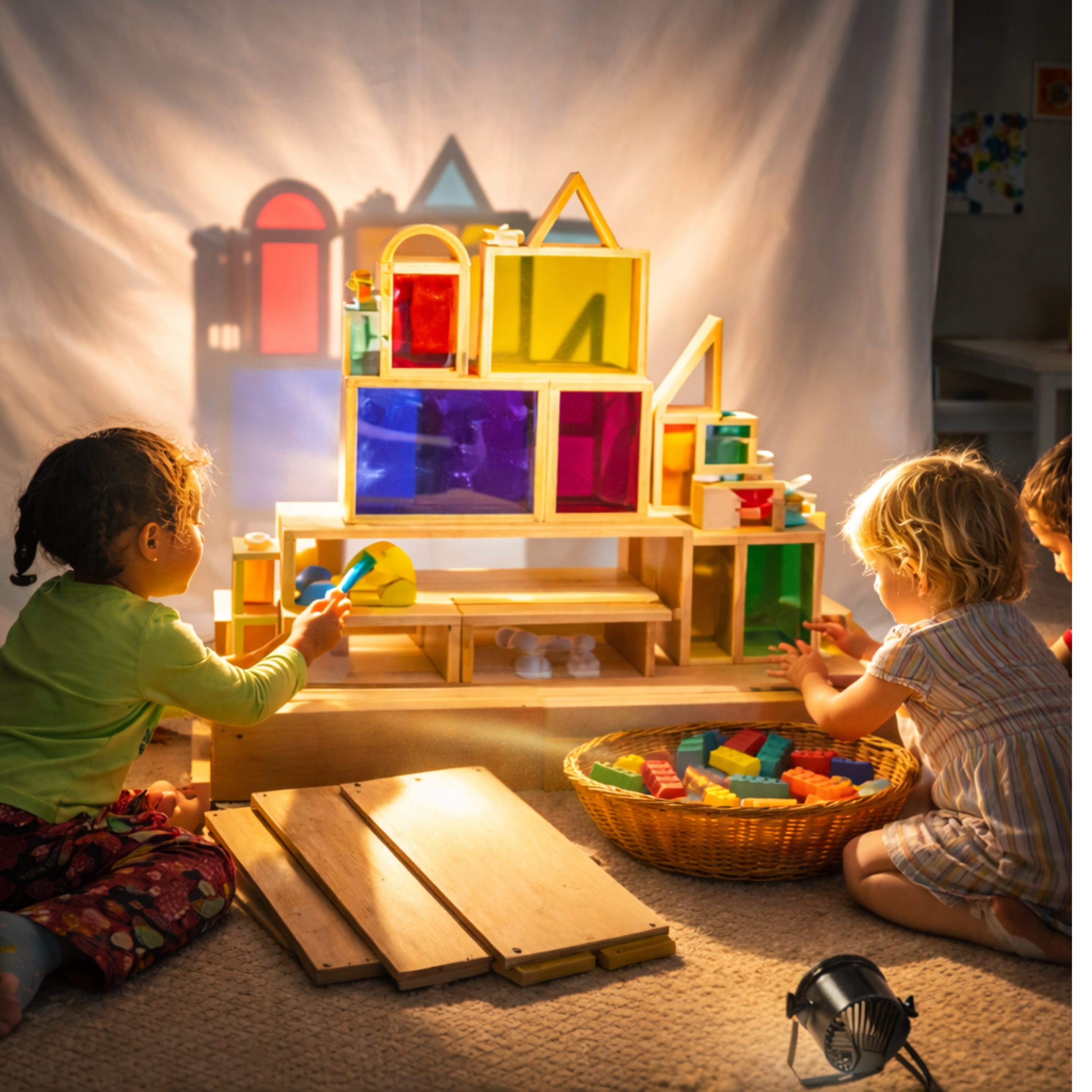 Spot Light for Dramatic Play & Light Exploration