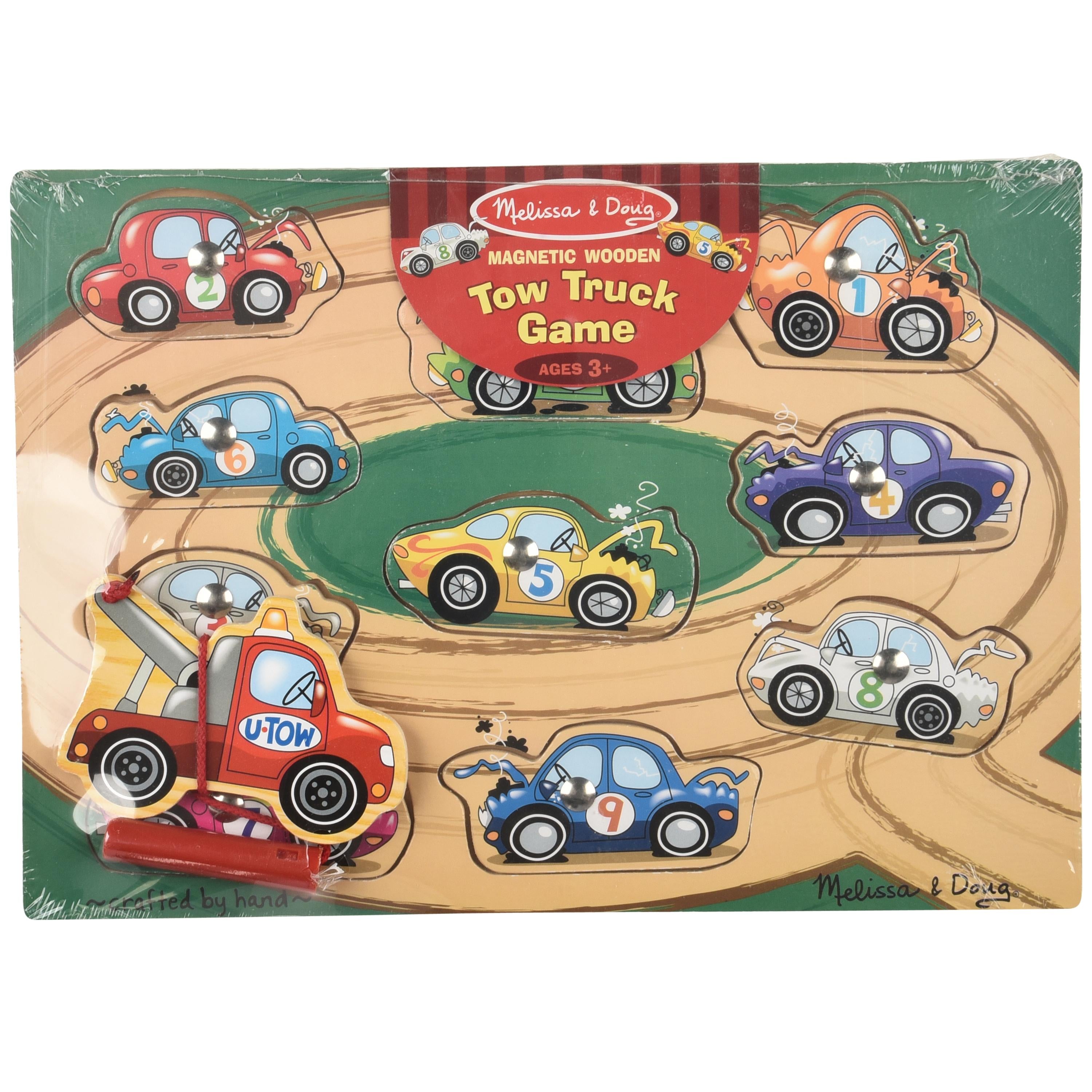 Melissa & Doug® Magnetic Tow Truck Number Puzzle