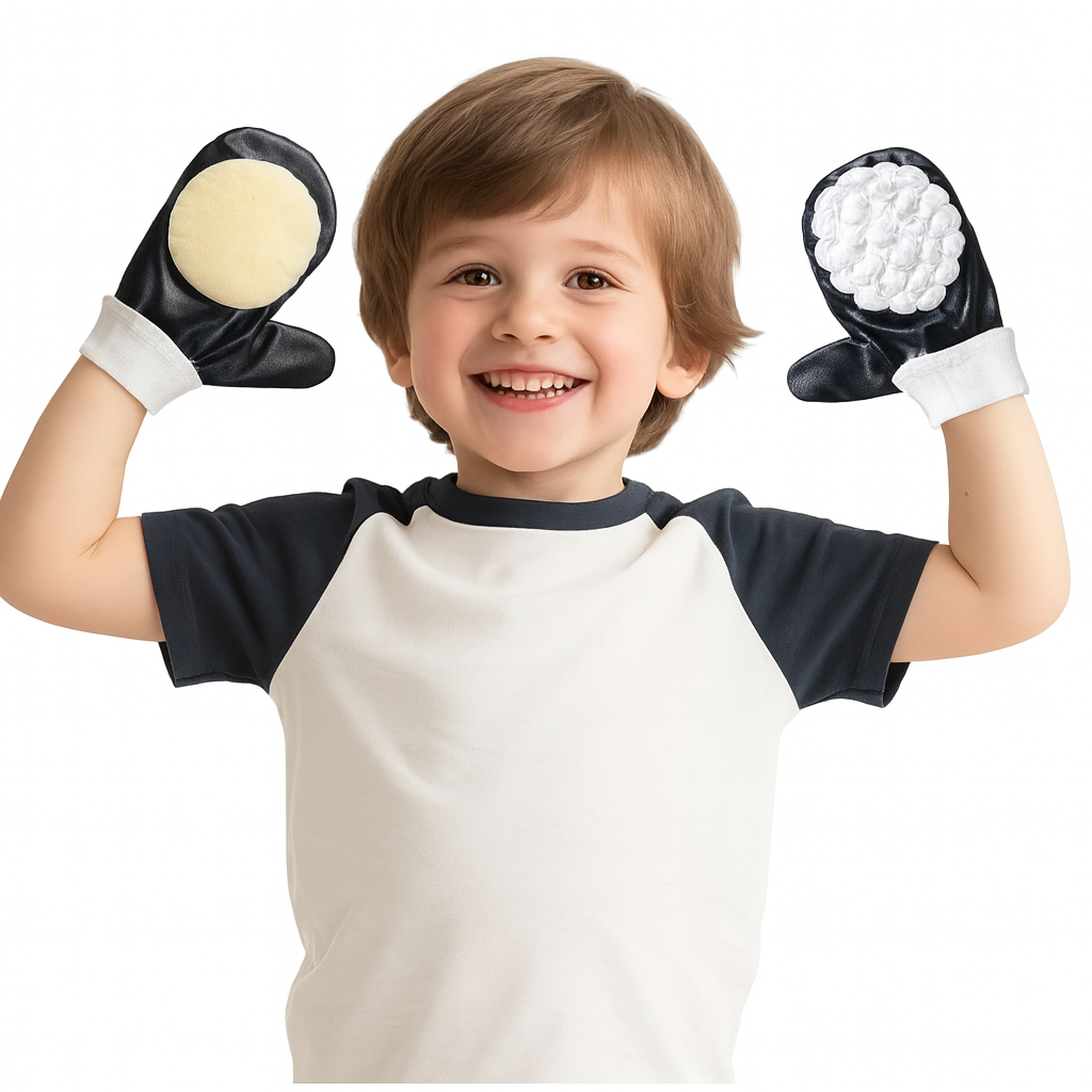 6-Piece Textured Painting Mitts