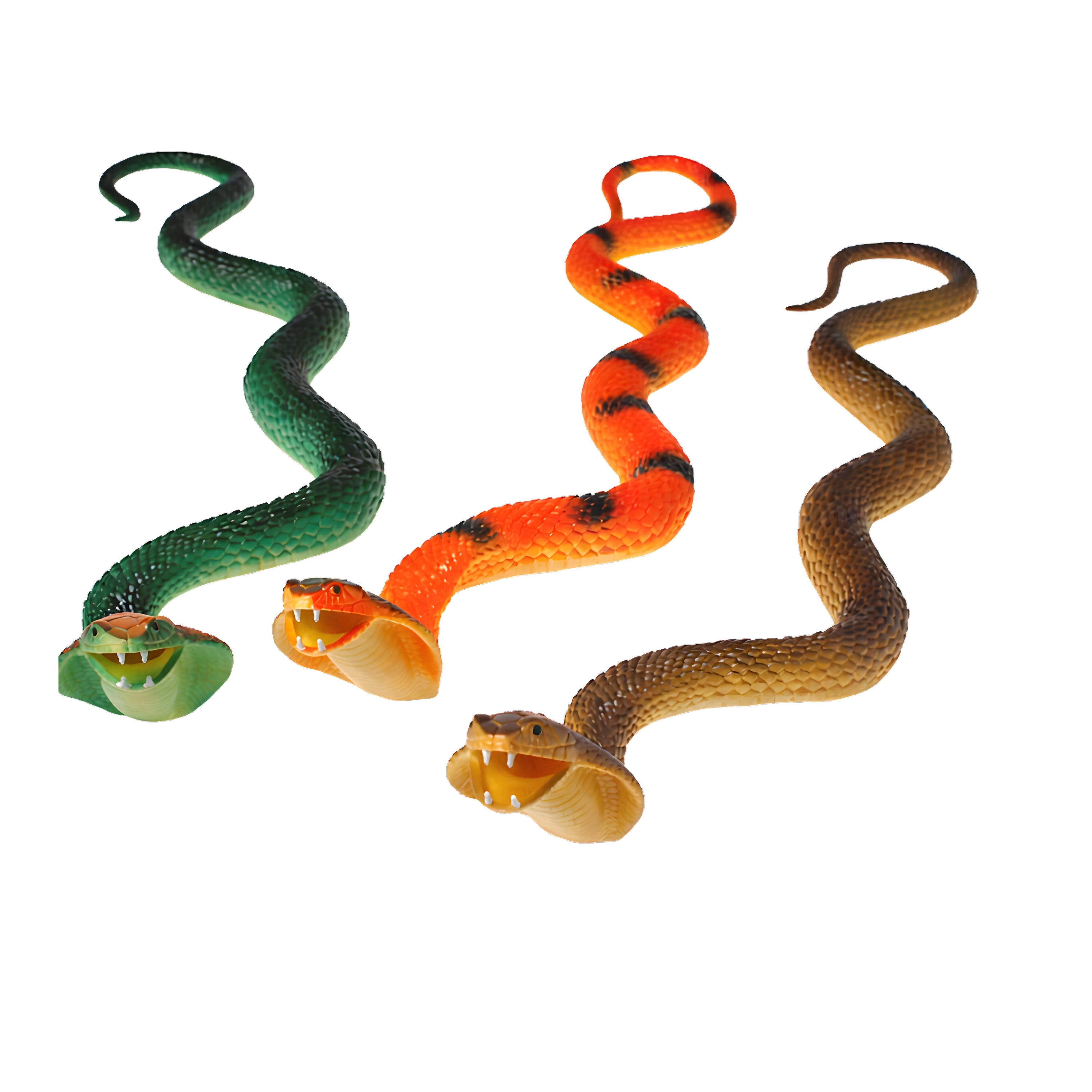 Realistic Bendable Cobra Snake