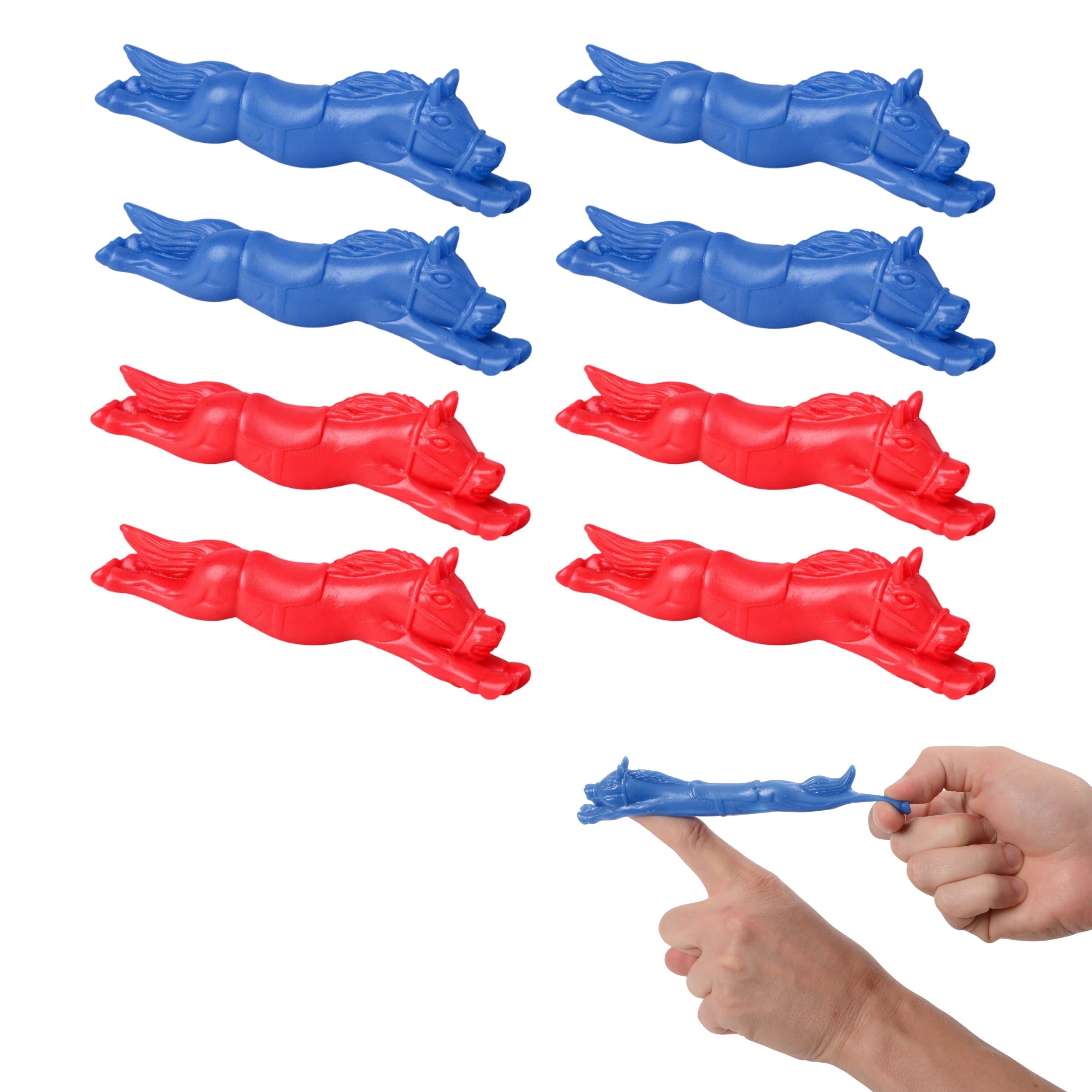 Stretchy Flying Horses – Set of 8
