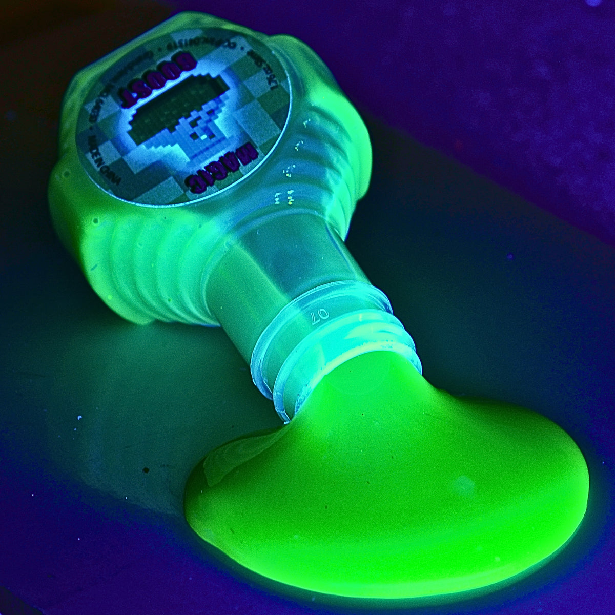 Black Light Reactive Slime – 1.75 oz (Dozen)