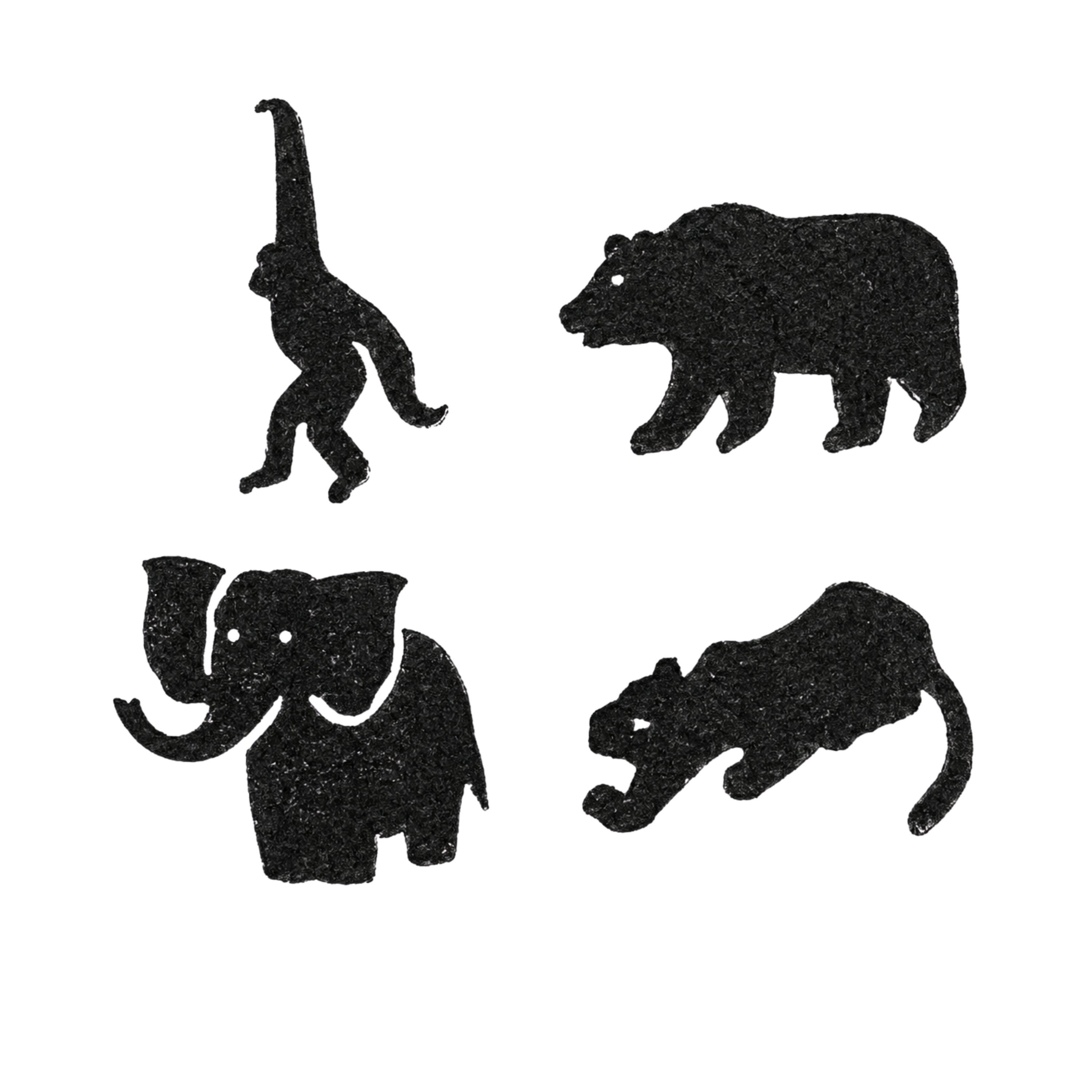 Mega Washable Stamp Pads - Black 4 Pack