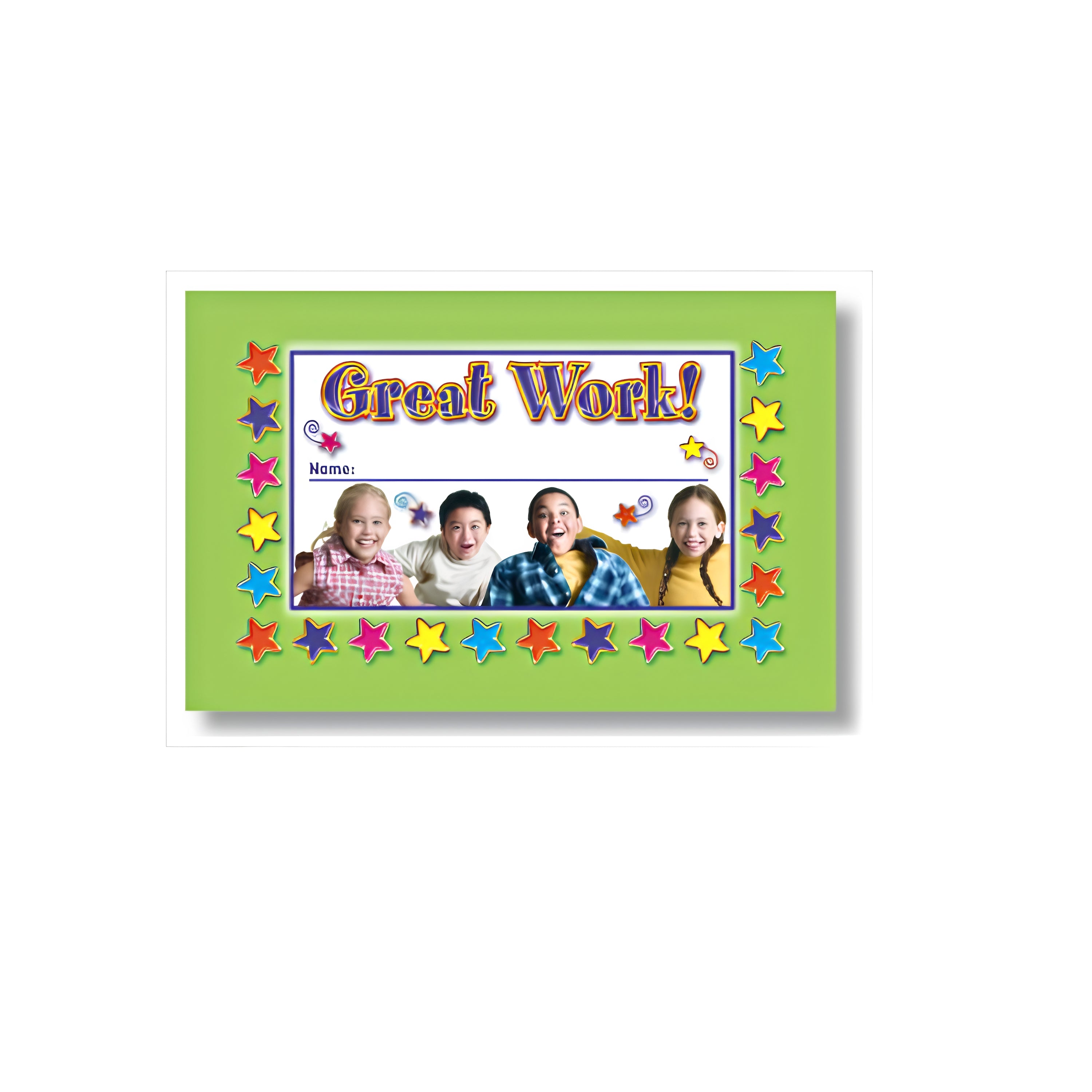 Great Work! Incentive Punch Cards - Set of 36