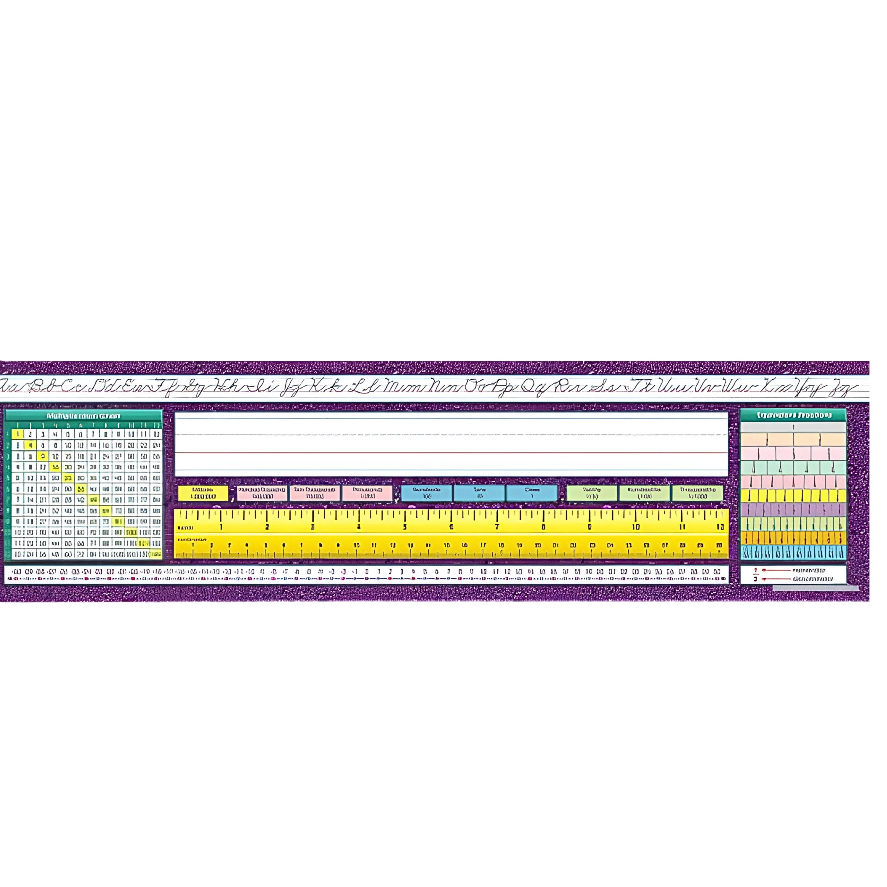 North Star Teacher Resources Traditional Cursive Intermediate Desk Name Plates