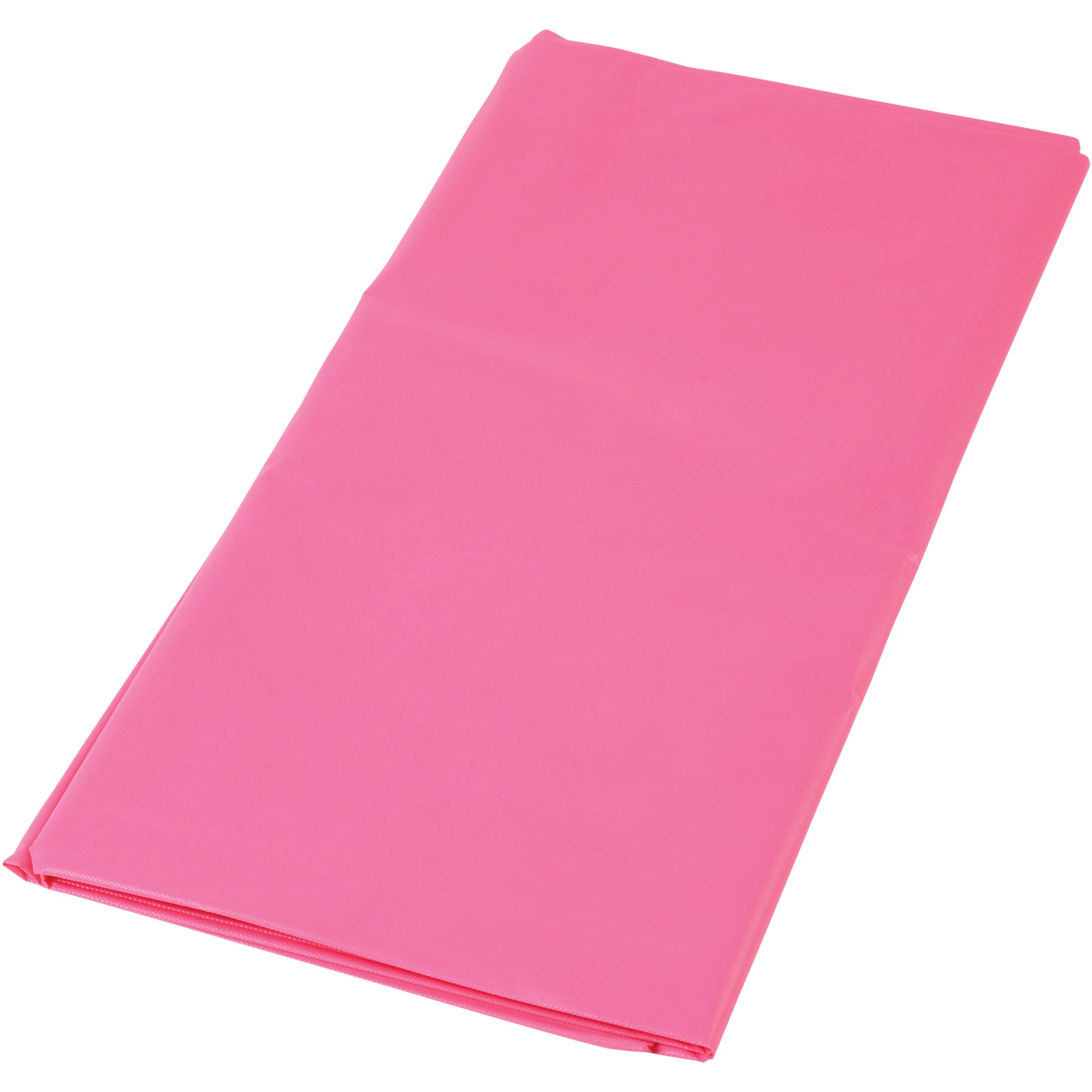 Pink cloth on a white background