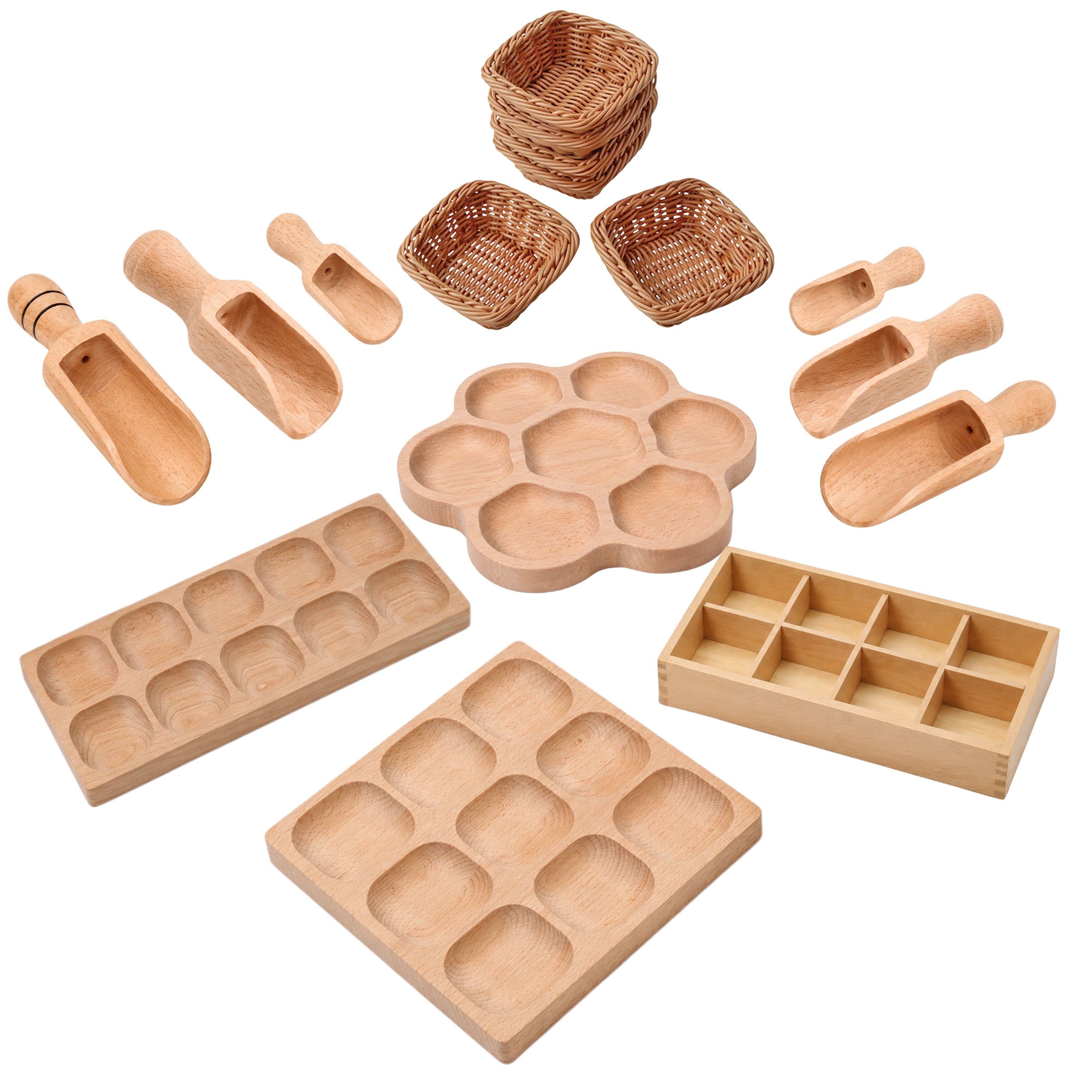 Natural Sorting, Counting & Loose Parts Center