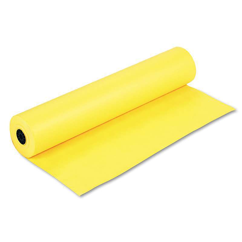 Dual Surface Paper Roll - Yellow