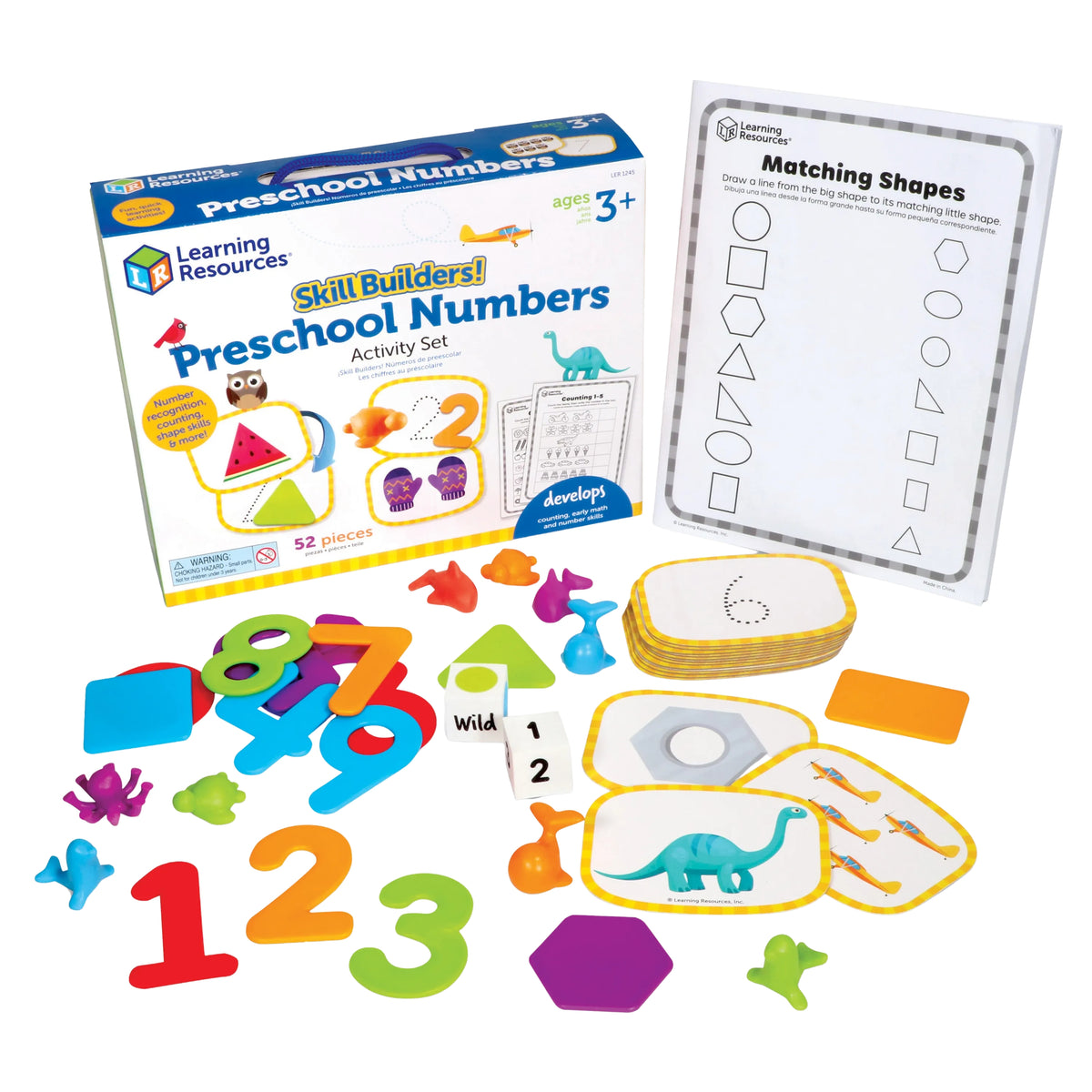 Preschool ABC, Counting & Sorting Learning Bundle