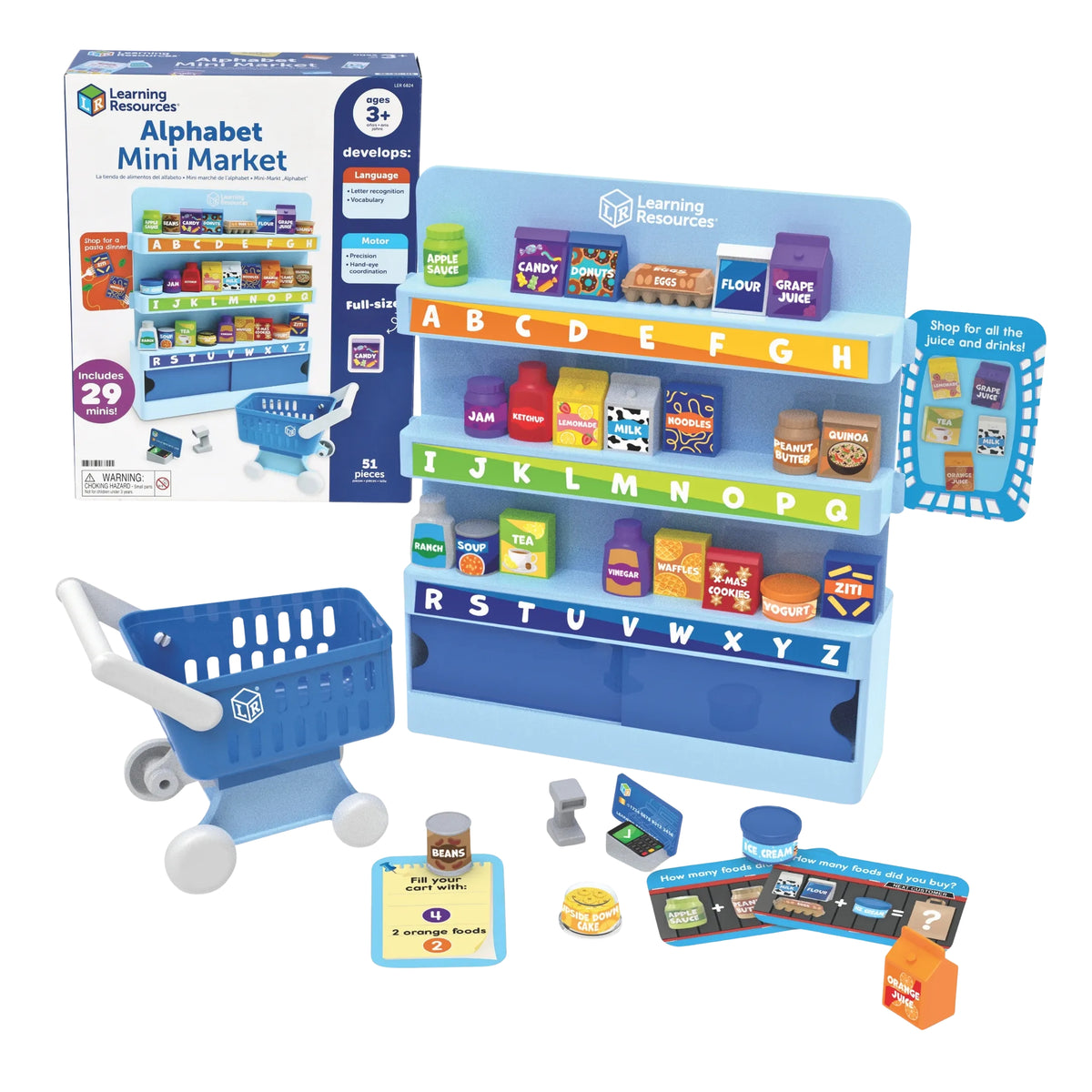 Preschool ABC, Counting & Sorting Learning Bundle
