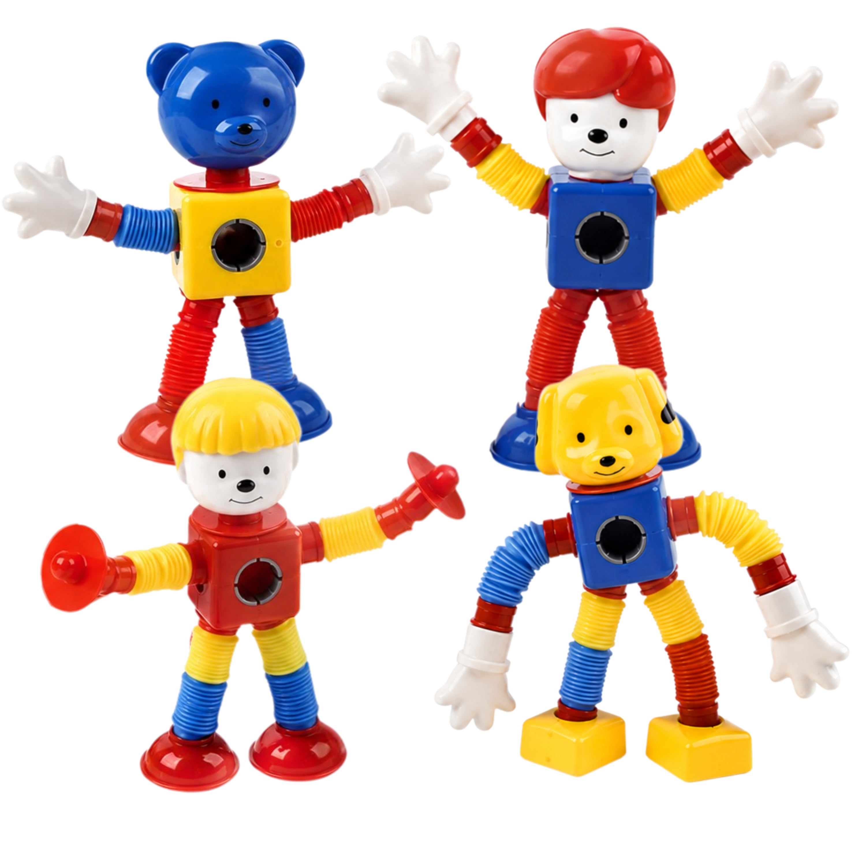 Flexible Pop Builders & Connectors – 75 Piece STEM Set