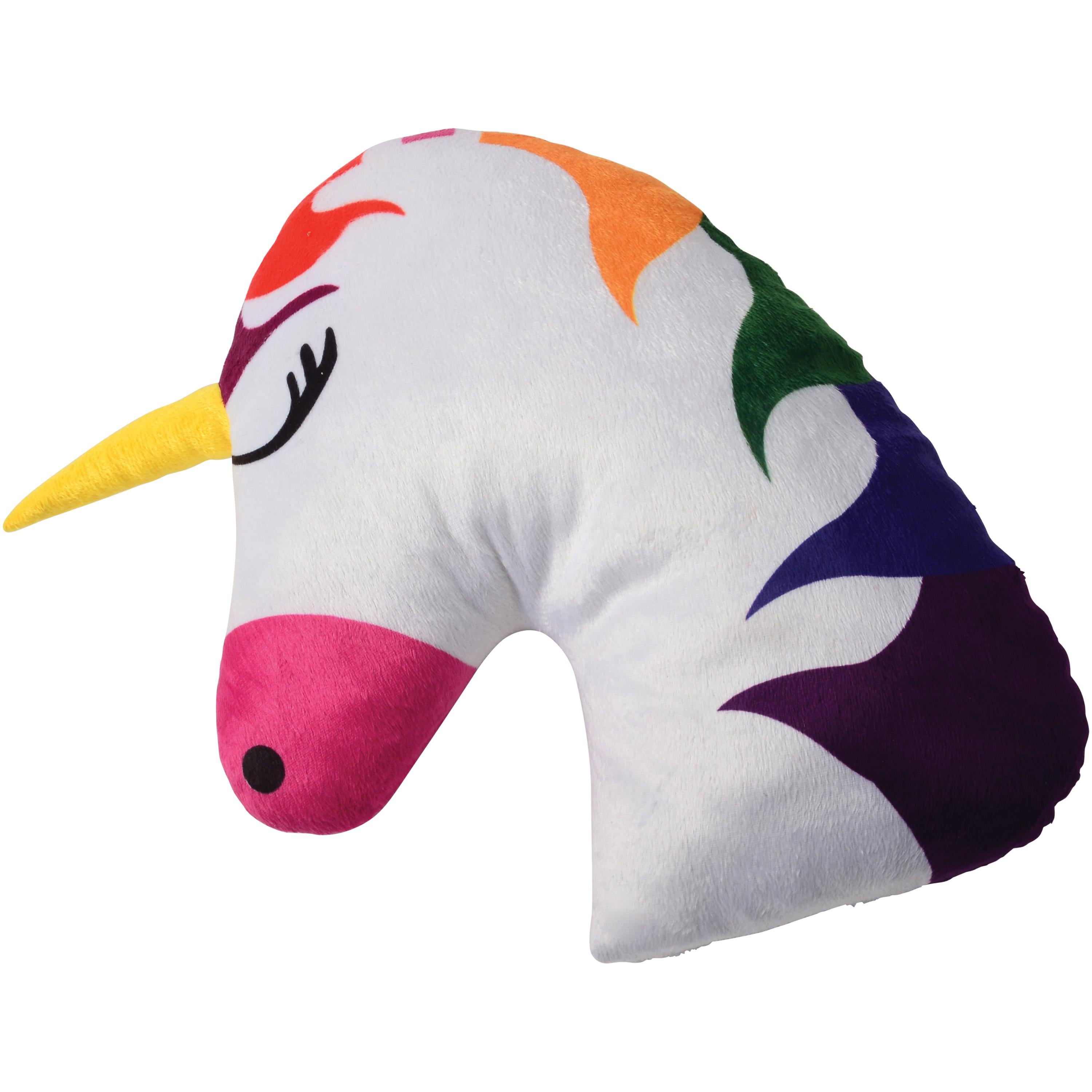 Plush Rainbow Unicorn SEL Buddy Pillow – 13"