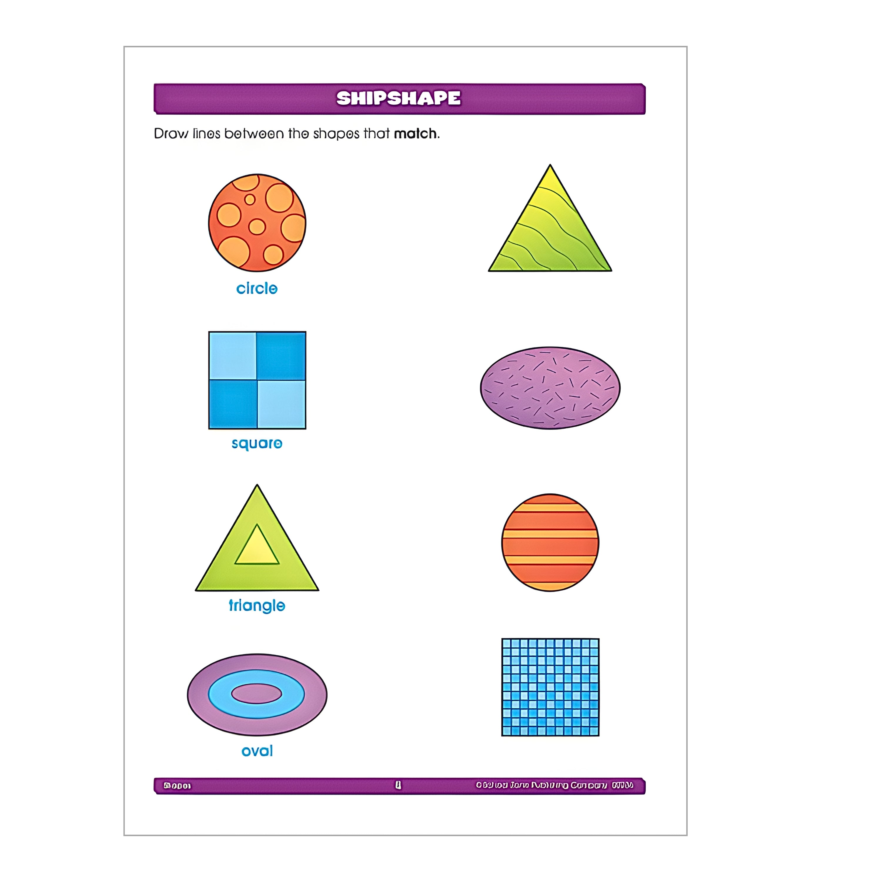 Kindergarten Basics Workbook – Early Learning Skills