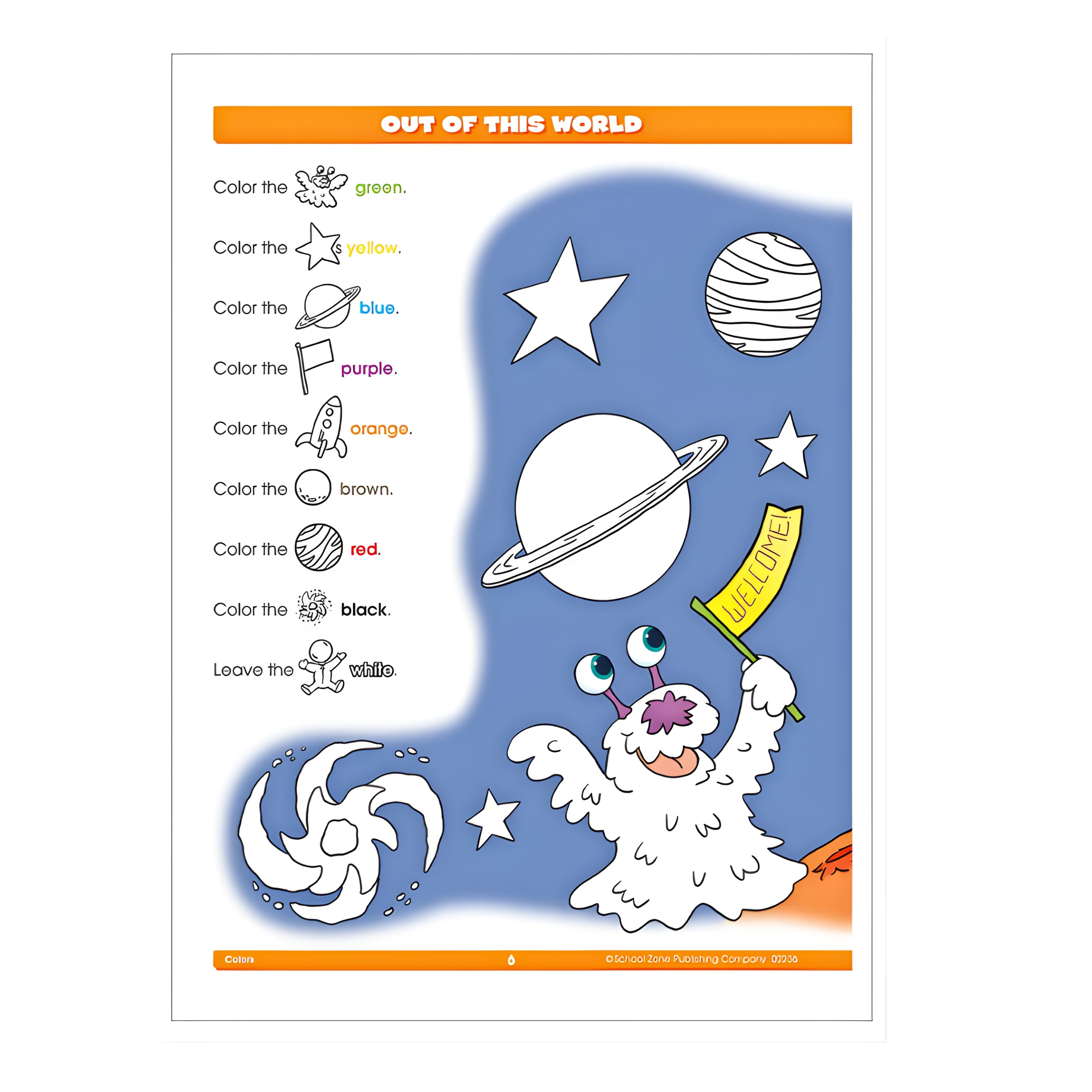Kindergarten Basics Workbook – Early Learning Skills
