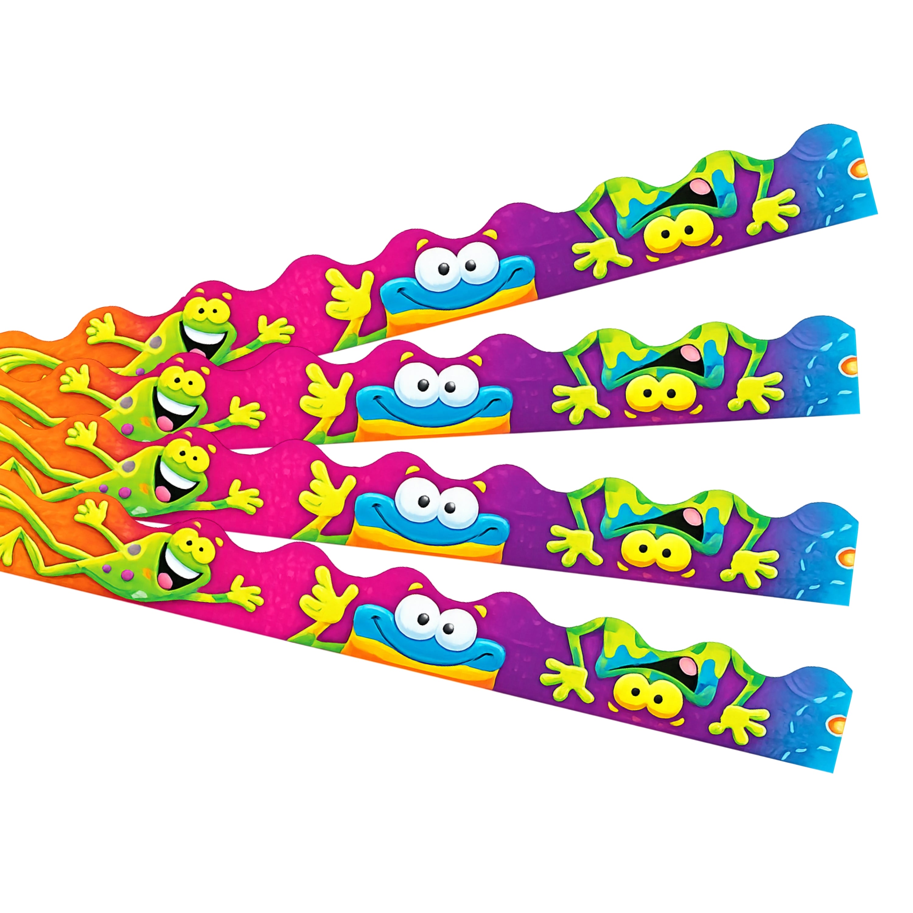 Frog-Tastic Classroom Bulletin Board Trimmer - Set of 12
