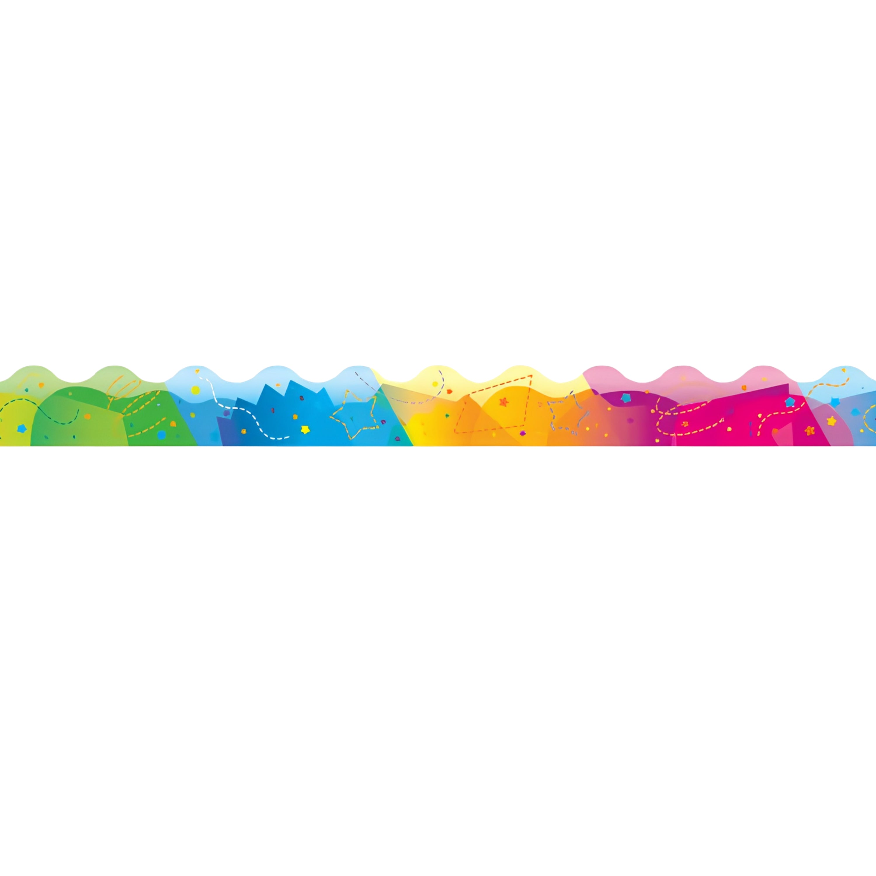 Color Splash Terrific Bulletin Board Trimmers