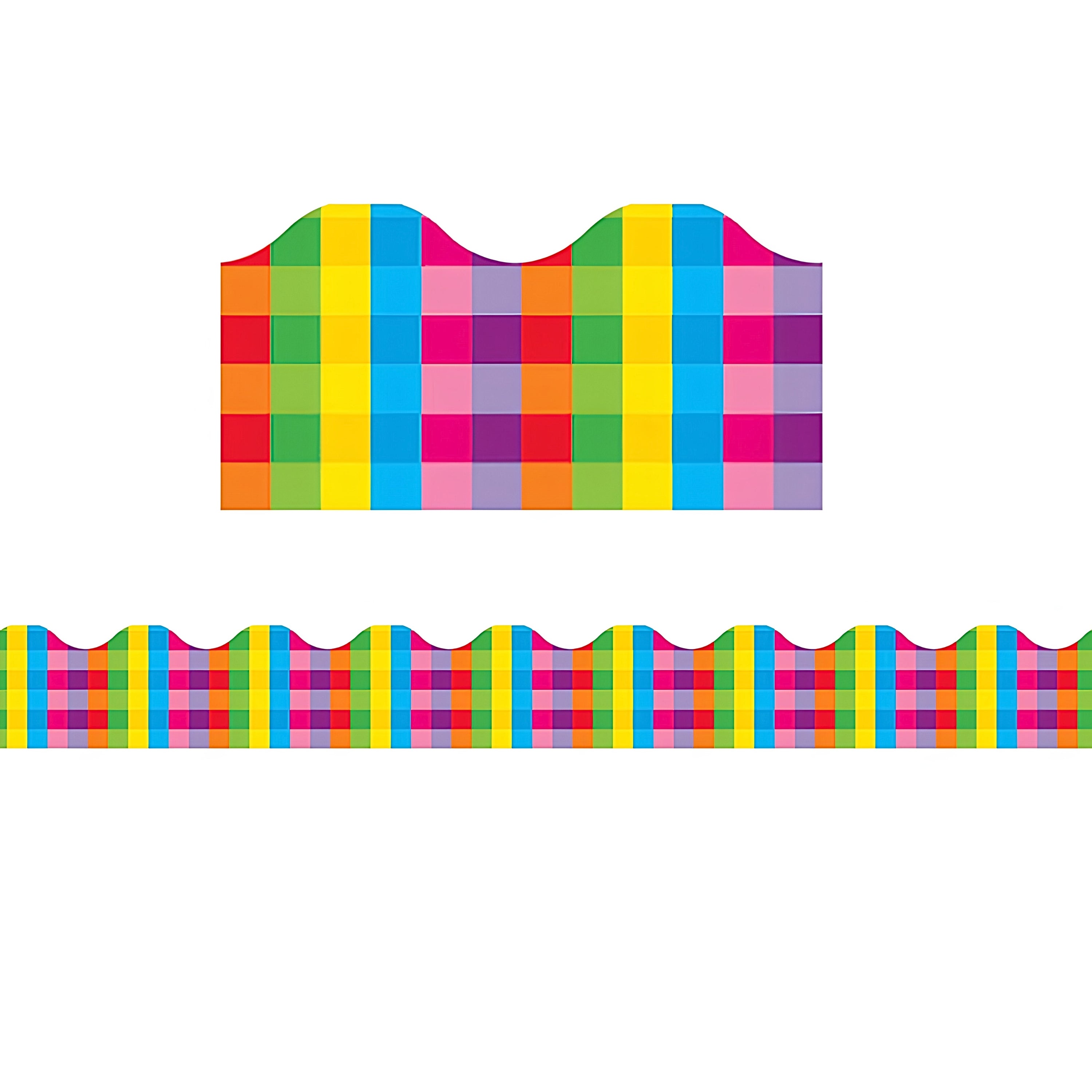 Terrific Trimmers - Rainbow Plaid