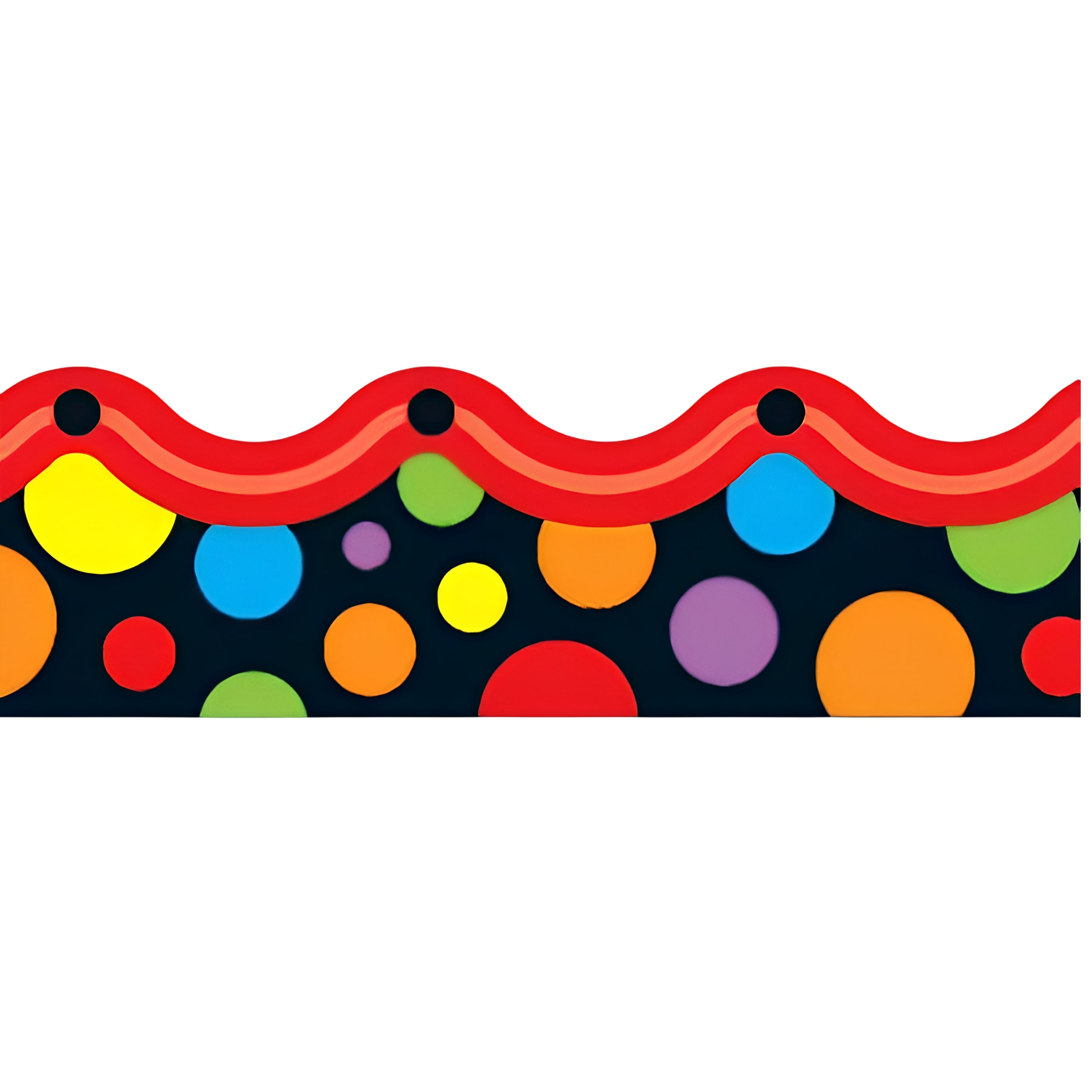 Terrific Trimmers - Bright Rainbow Dots