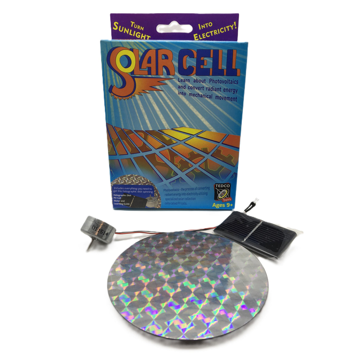 Solar Energy Spinning Disk Science Kit