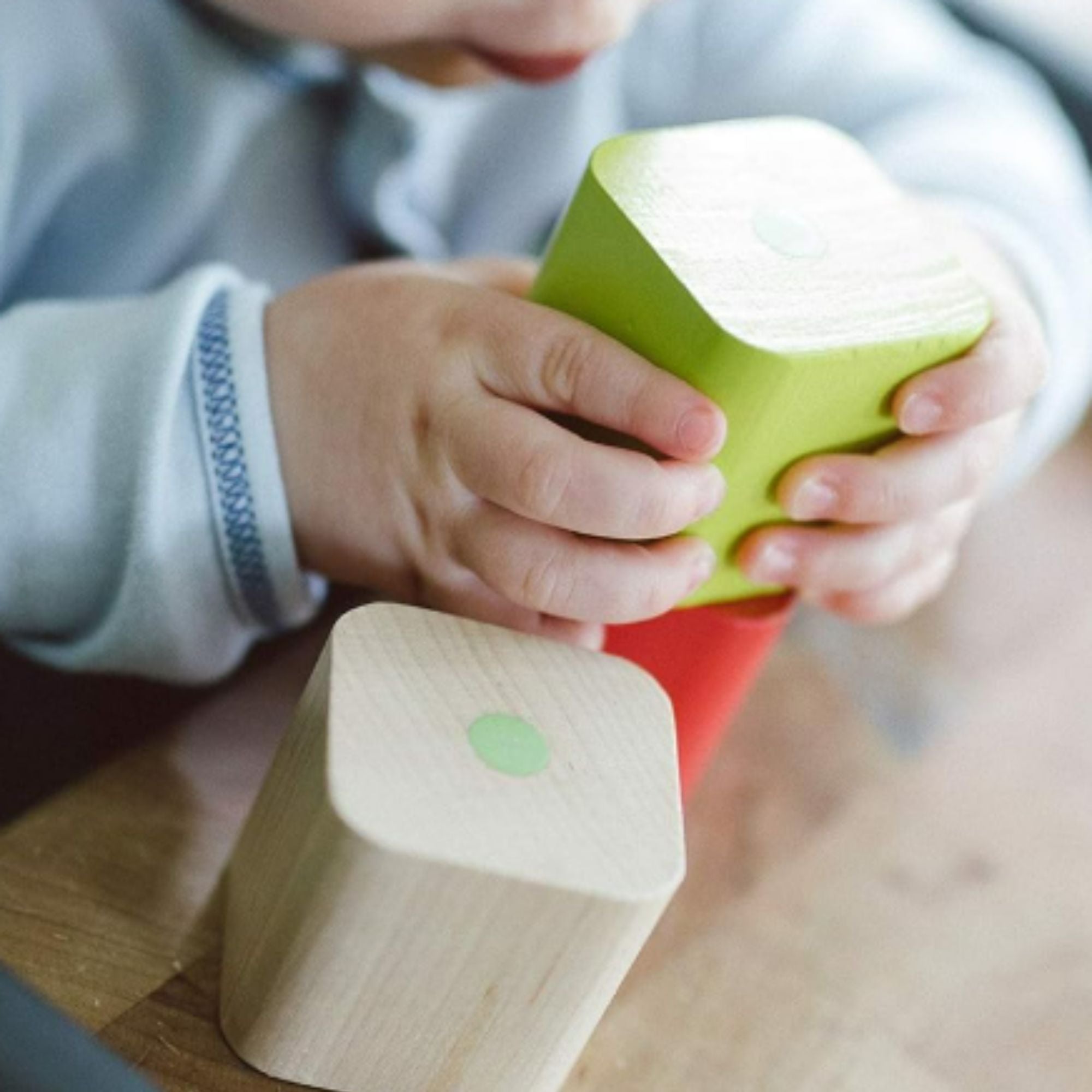 Tegu Baby's First Magnetic Blocks | Eco-Friendly 15-Piece Set