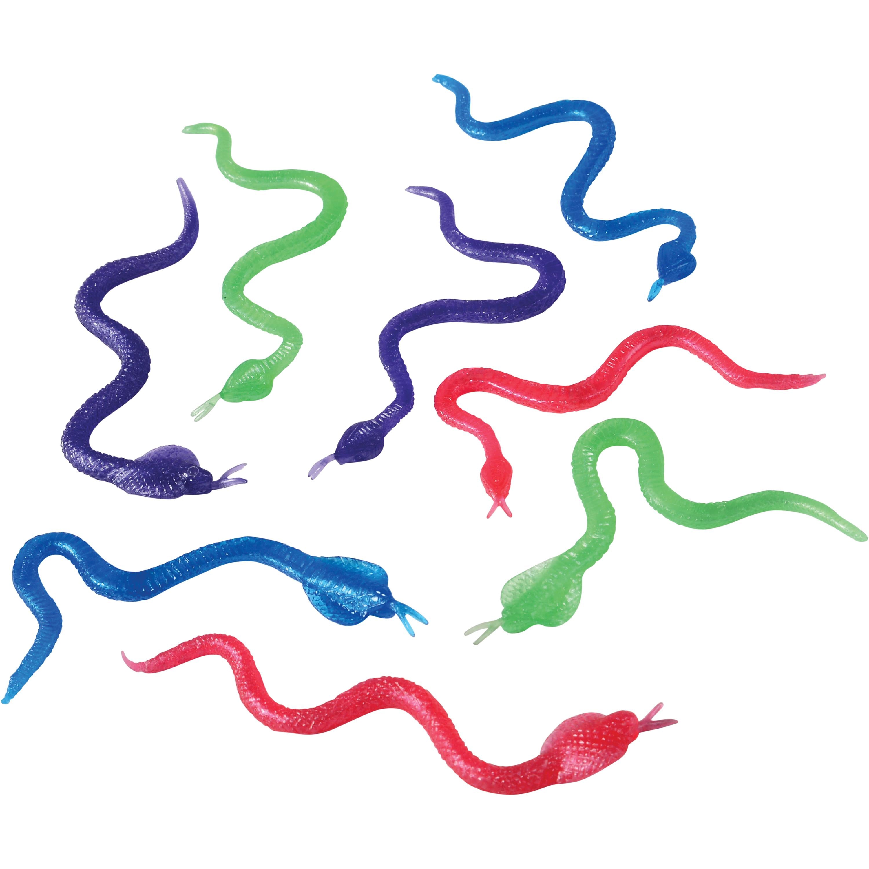 3 1/2" Stretchy Snake Fidgets – 36 Pieces