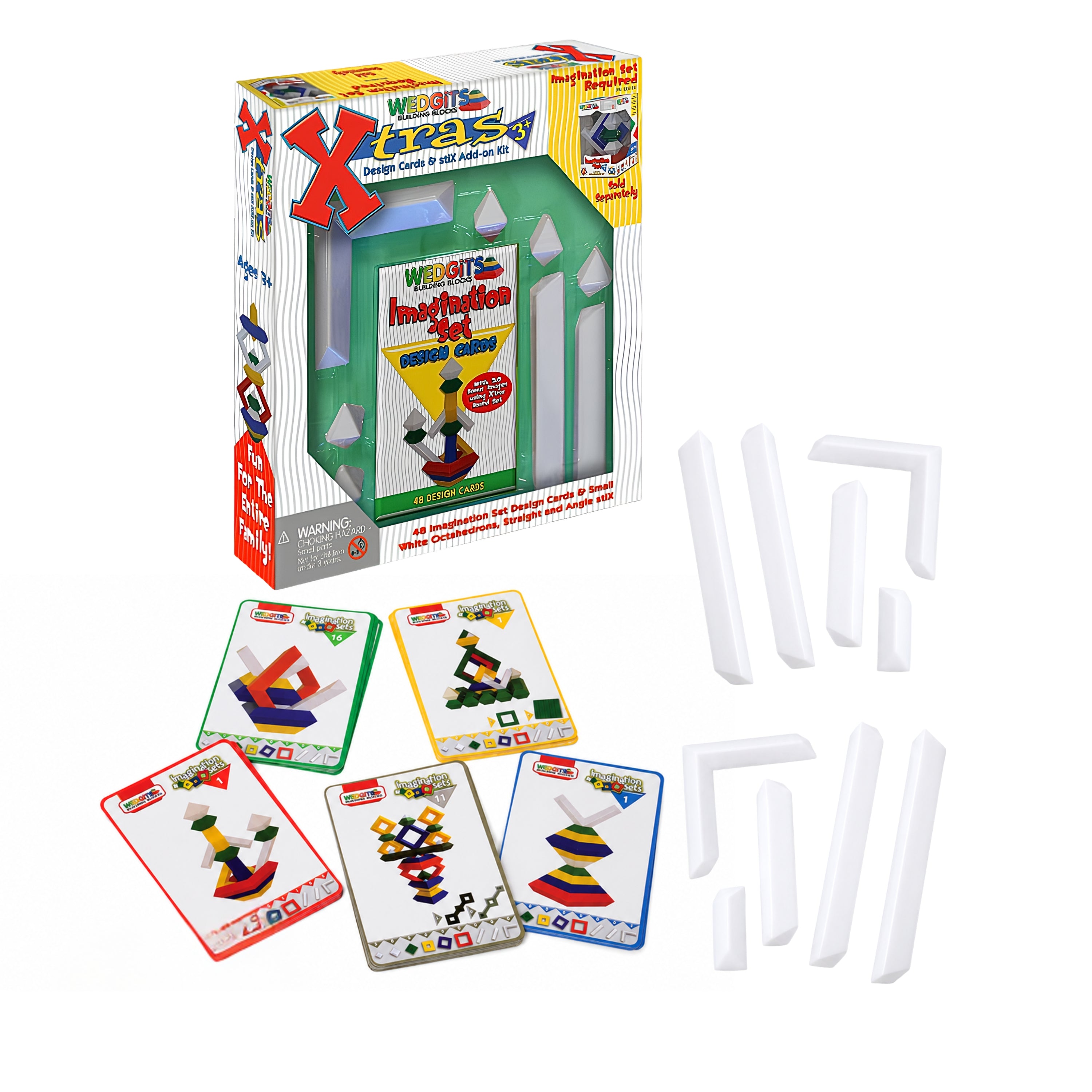 WEDGiTS® Imagination Xtras Cards & STiX Kit - Wedgits