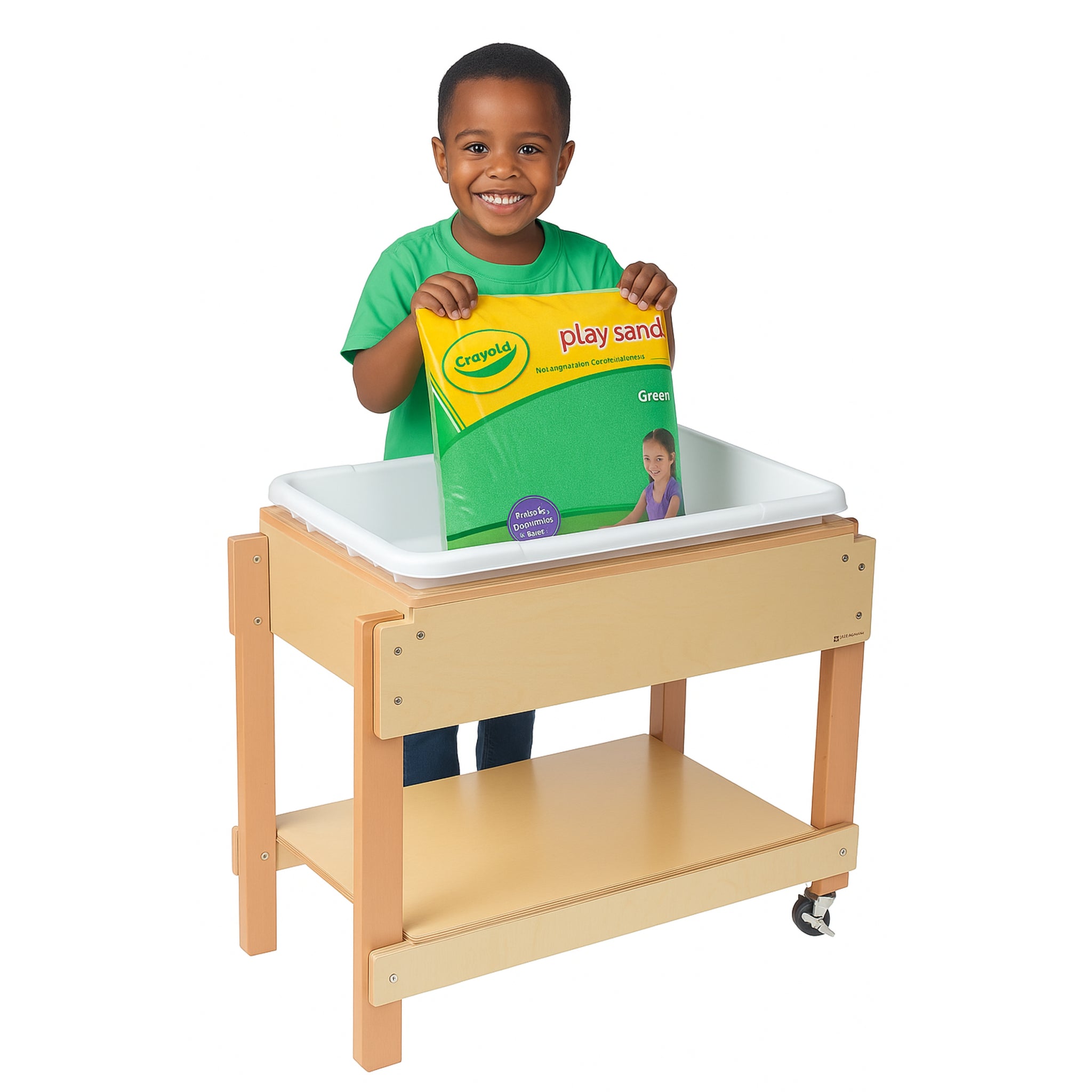 CrayolaÂ® Colored Play Sand - Green | Colored Playground Sand XGR-67