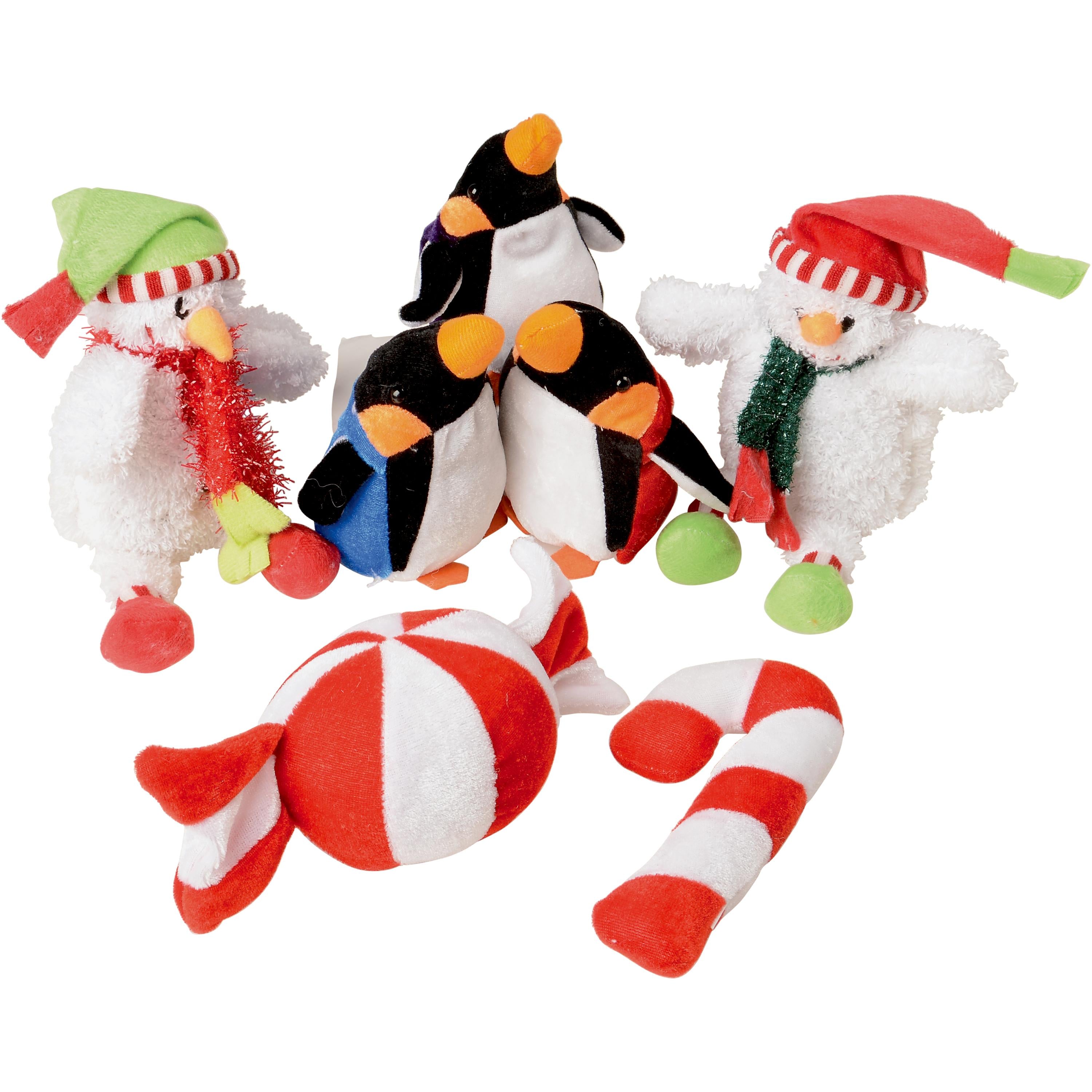 Christmas Plush Assortment – 12 Pieces