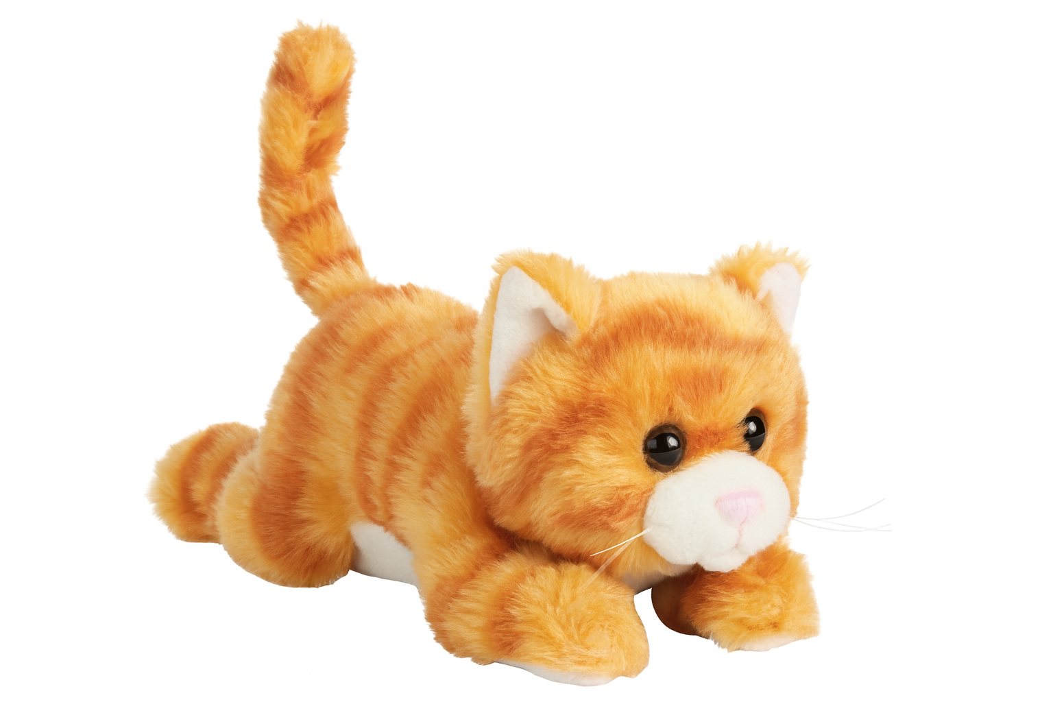 Soft Plush Orange Tabby Cat
