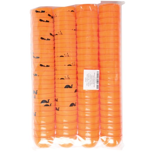 Large Plastic Halloween Eggs 50-Piece Bulk Pack