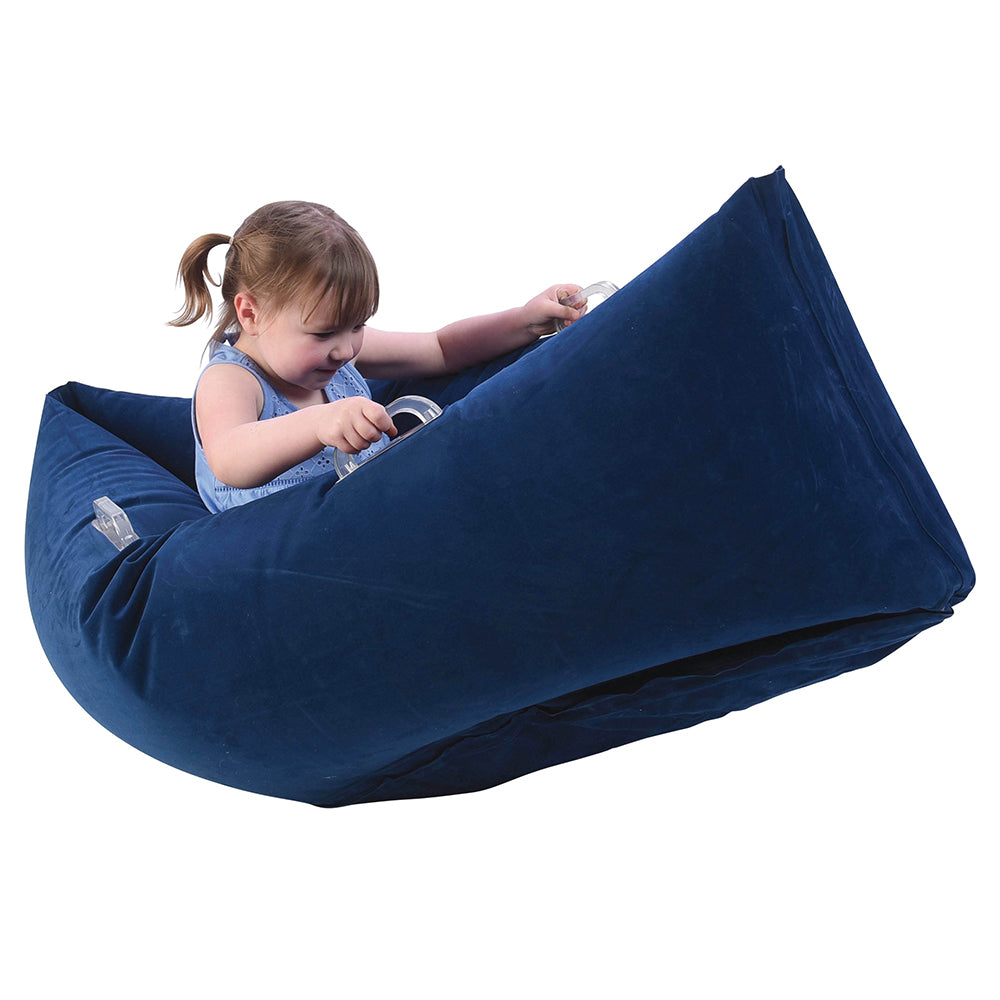 Child Engaging with Comfy Hugging Peapod | A Calming Sensory Haven for the Classroom