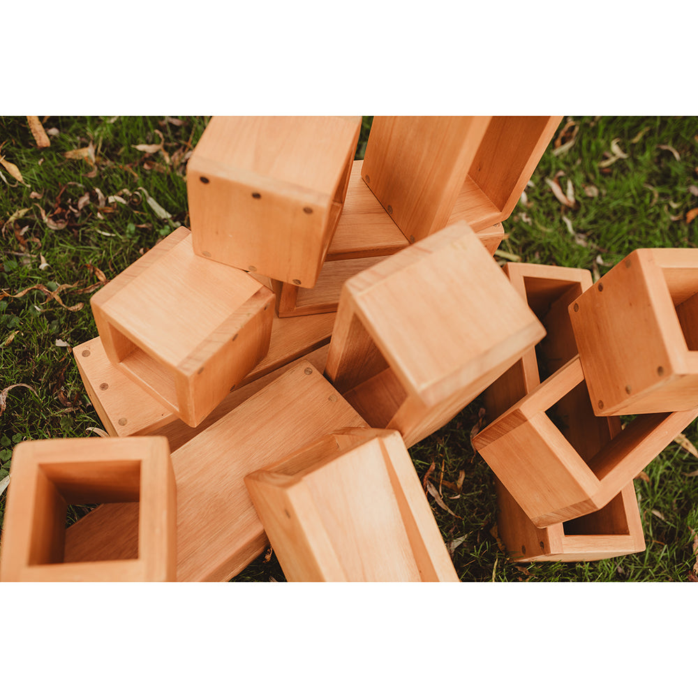 Outdoor Hollow Building Blocks - Set of 24