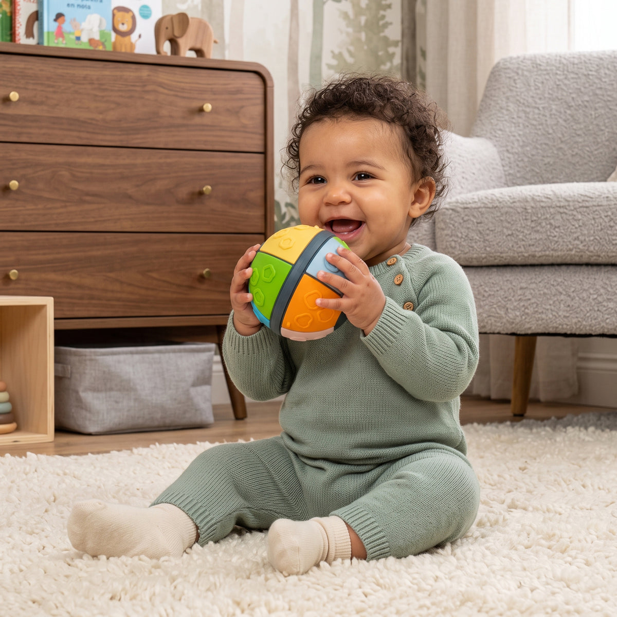 Silicone Sensory Ball | Textured Silicone Baby & Toddler Sensory Toy