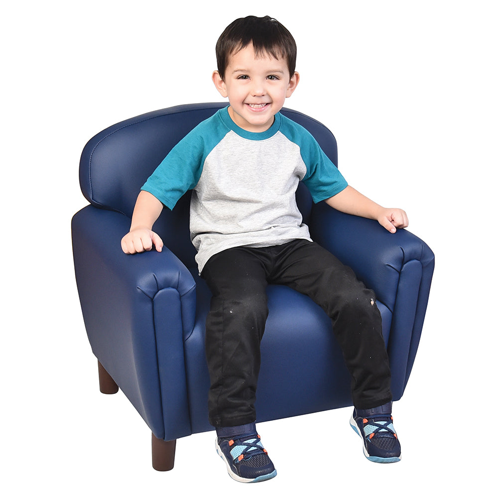 Eco-Friendly Child-Sized Blue Chair