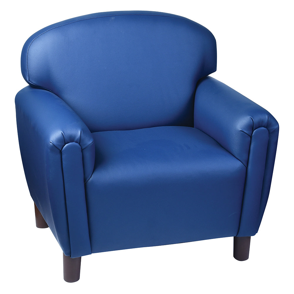 Eco-Friendly Blue Chair | Durable, Easy-to-Clean Upholstery