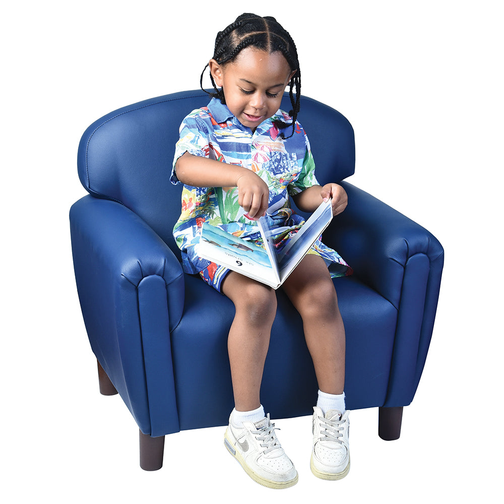 Eco-Friendly Child-Sized Blue Chair