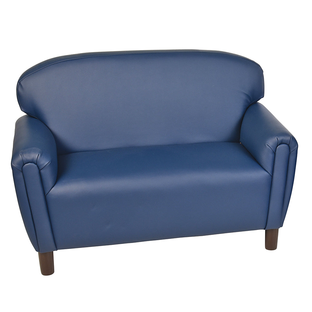 Blue Couch for Early Education Classrooms | Durable & Easy-to-Clean Upholstery BNW-34