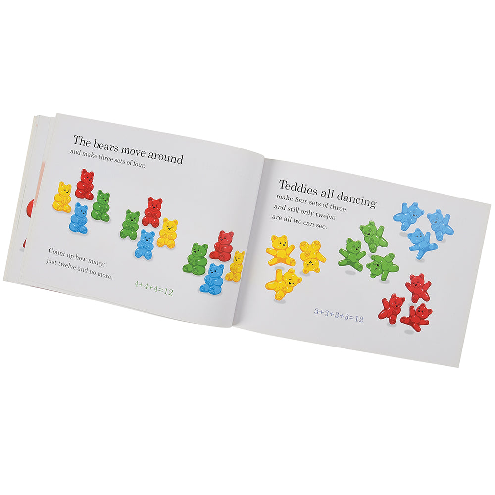 Inside Peek of Teddy Bear Counting | McGrath Math Softcover Book