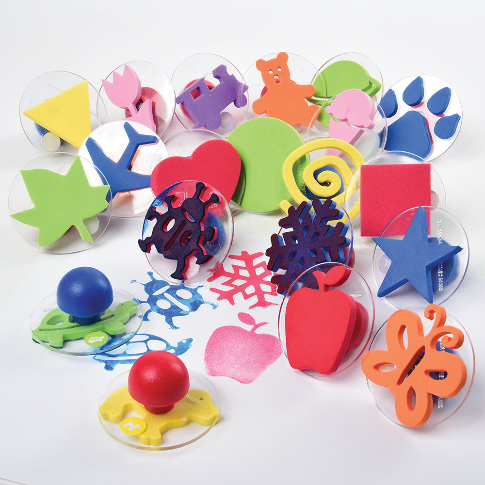 Knobbed Design Stampers: Shapes and Animals