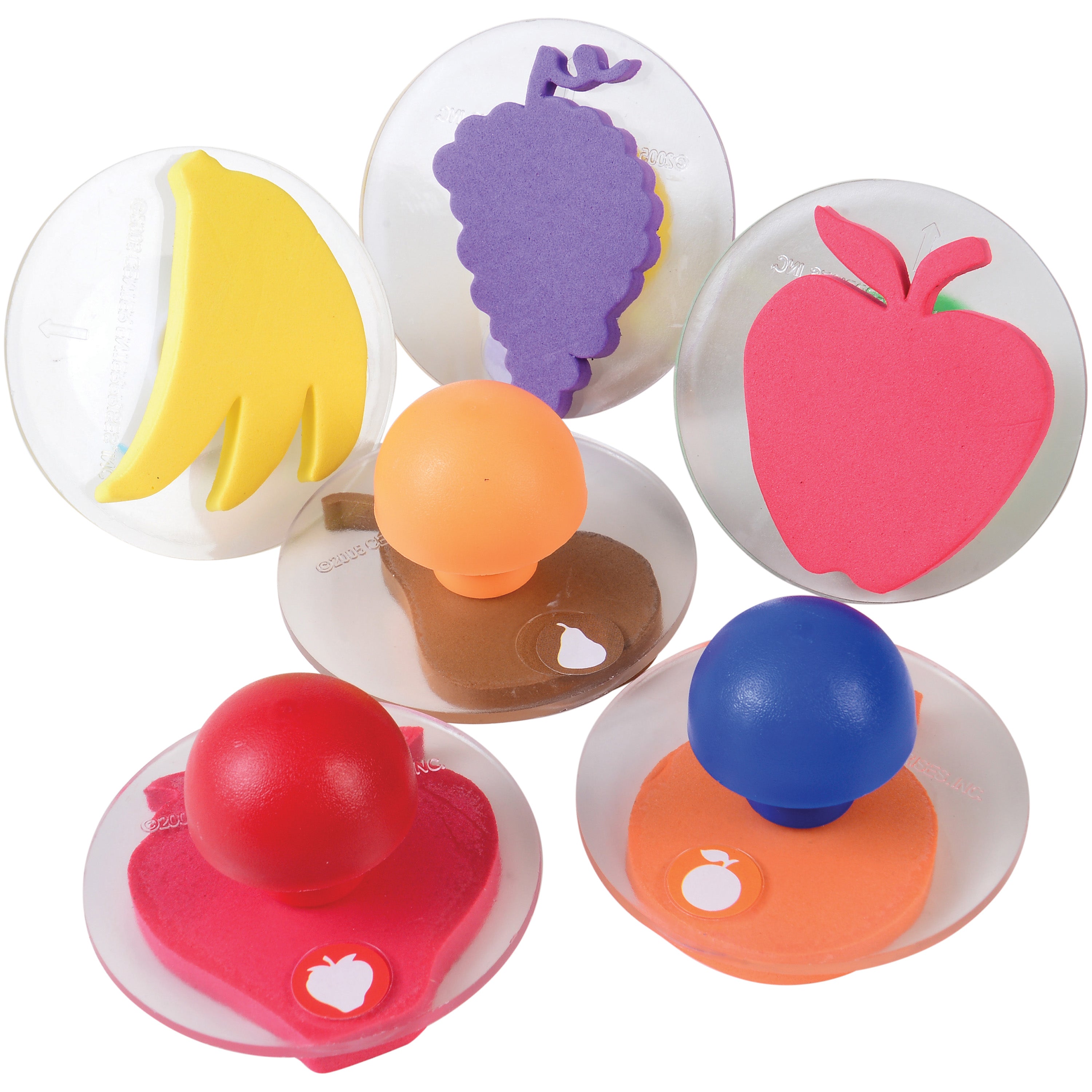 Giant Fruit Stamps
