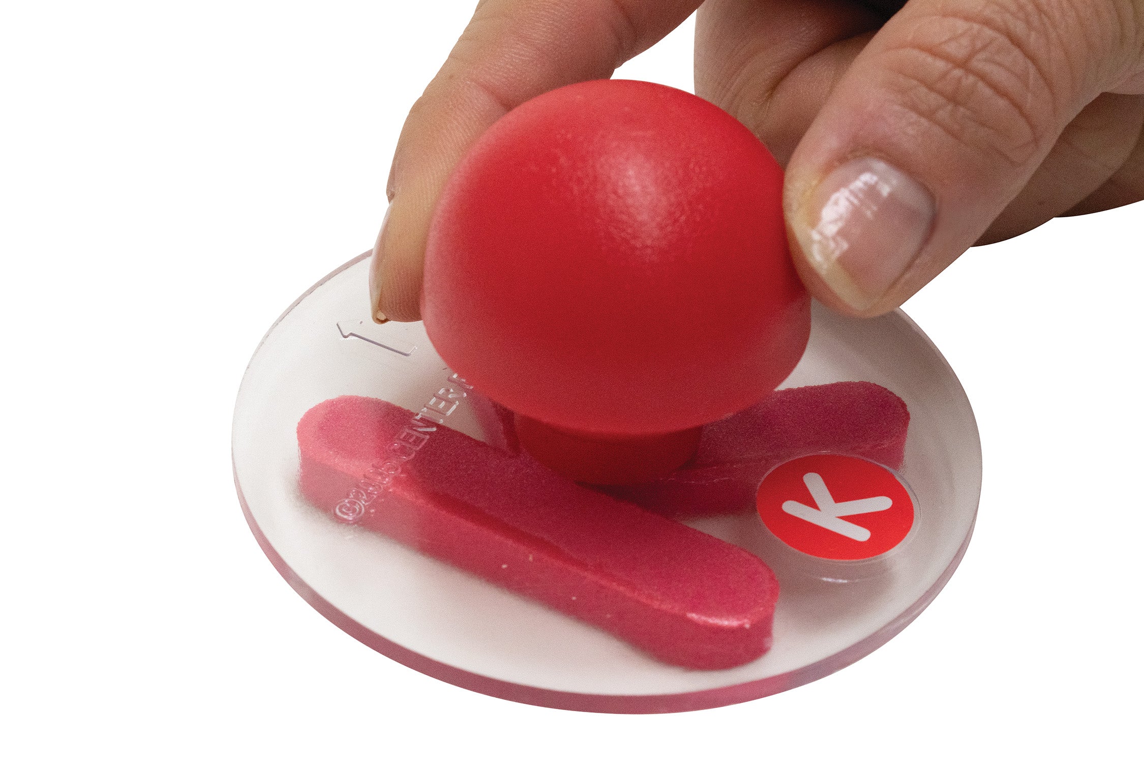 Knobbed Alphabet Stampers - Uppercase & Lowercase