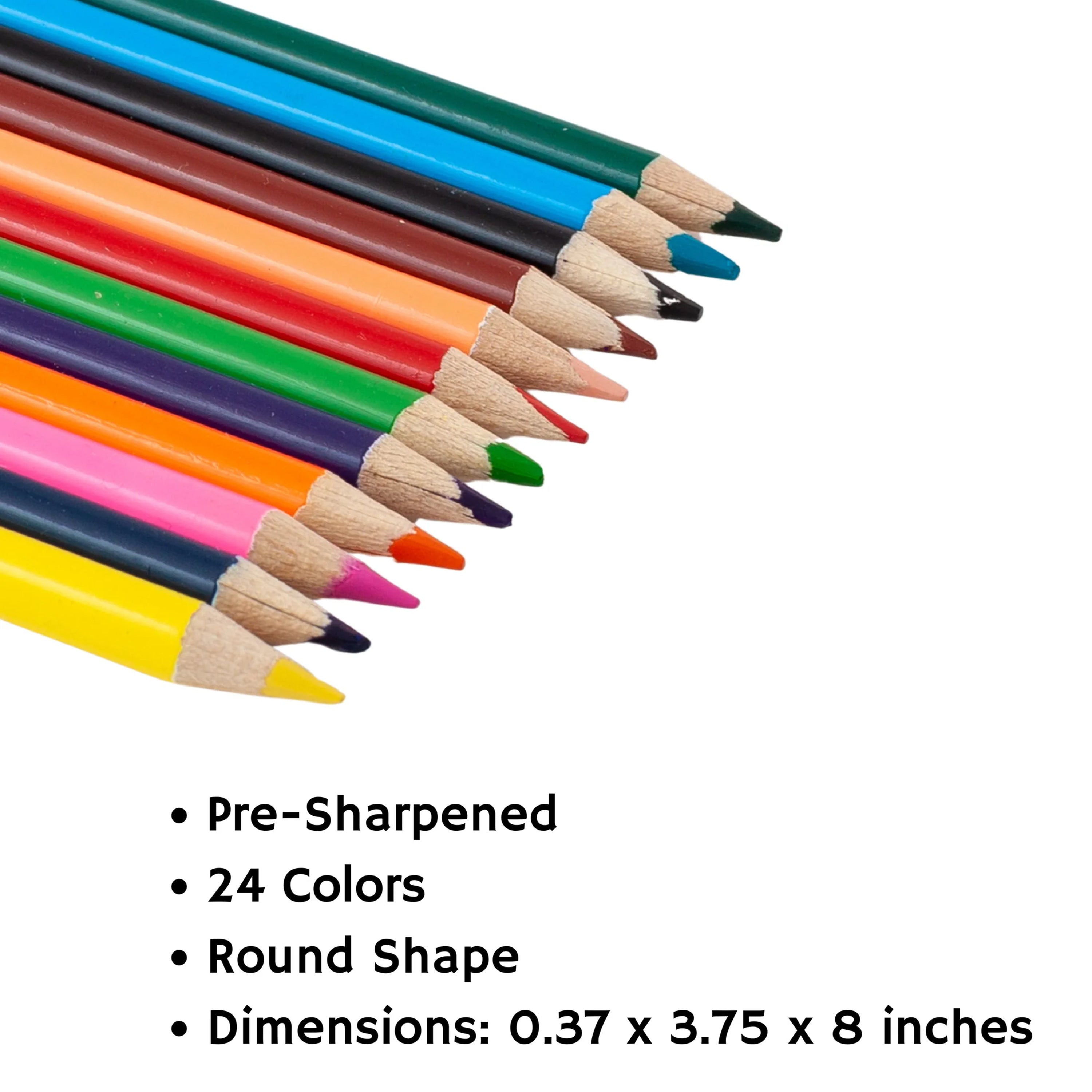 Colored Pencils / 24-ct