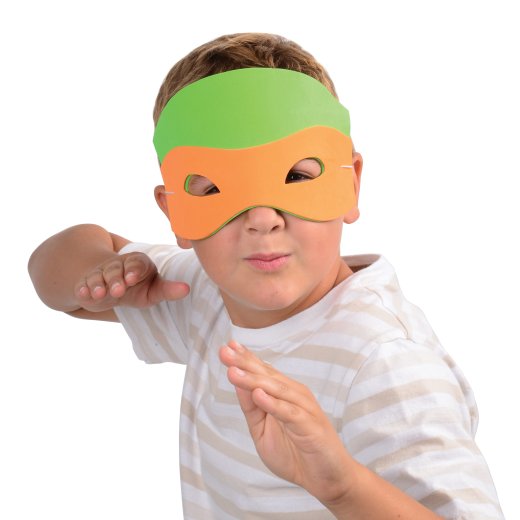 Colorful Foam Hero Masks – Set of 4
