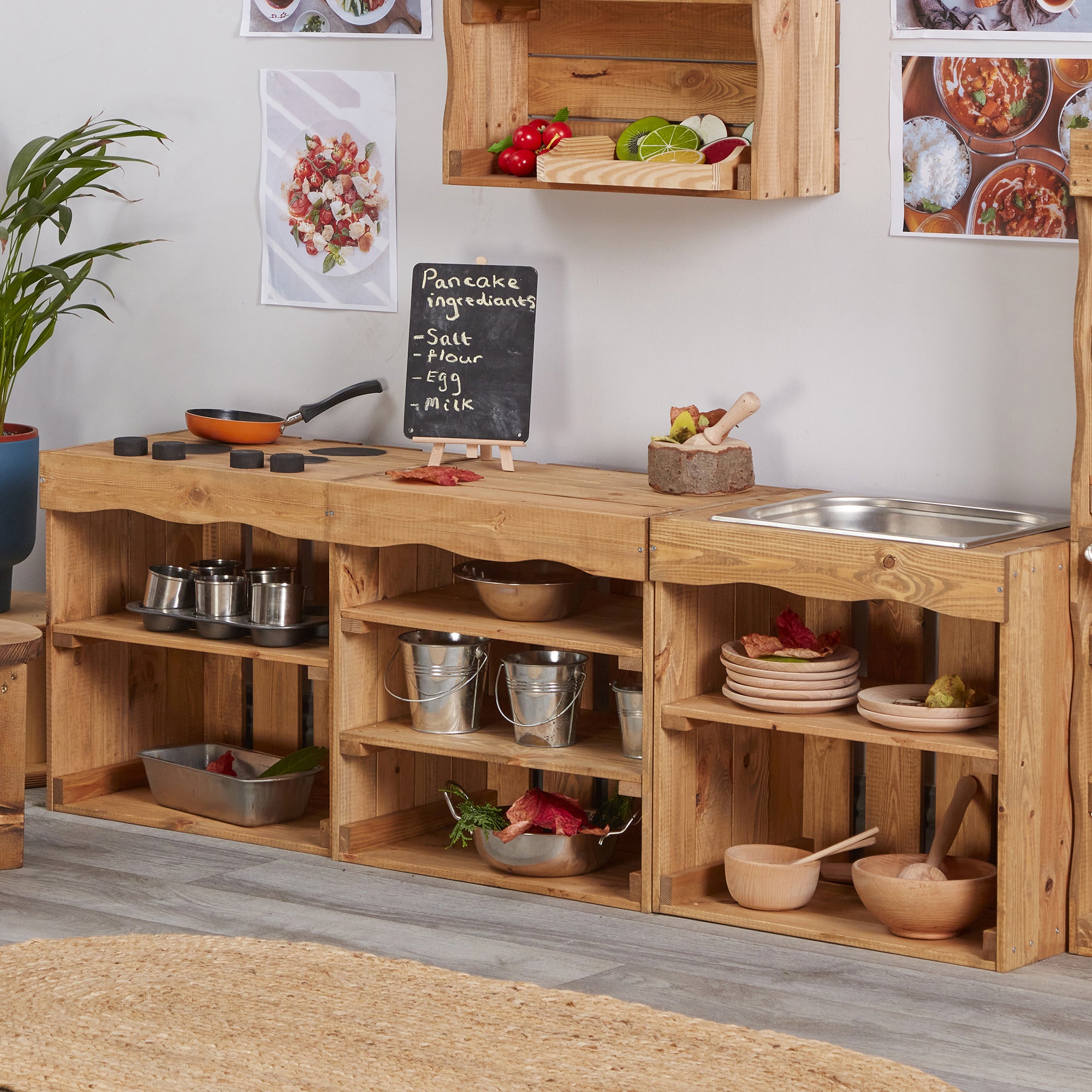 Farm Crate Kitchen - Set of 3