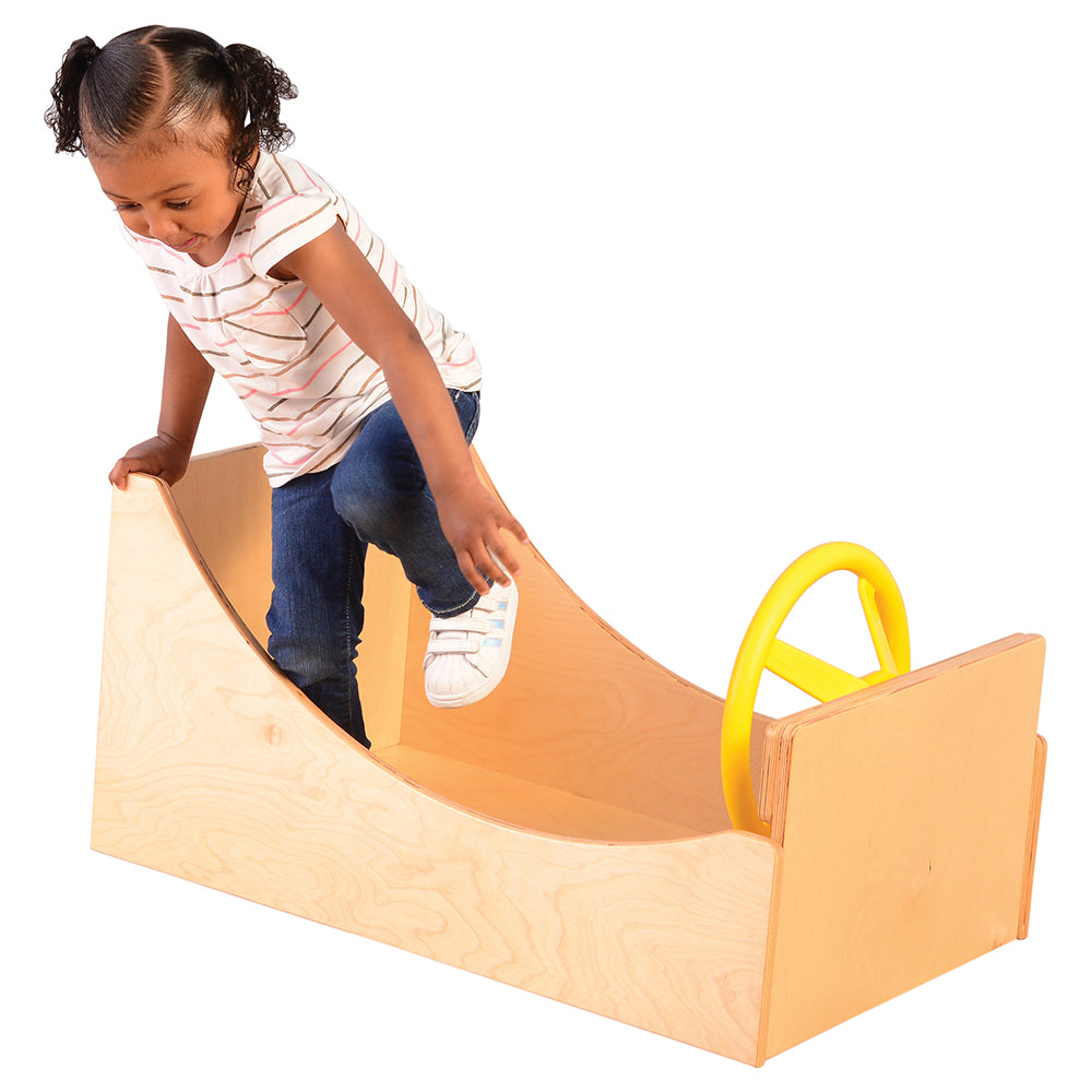 Child Climbing In Get-In-'N-Go Box