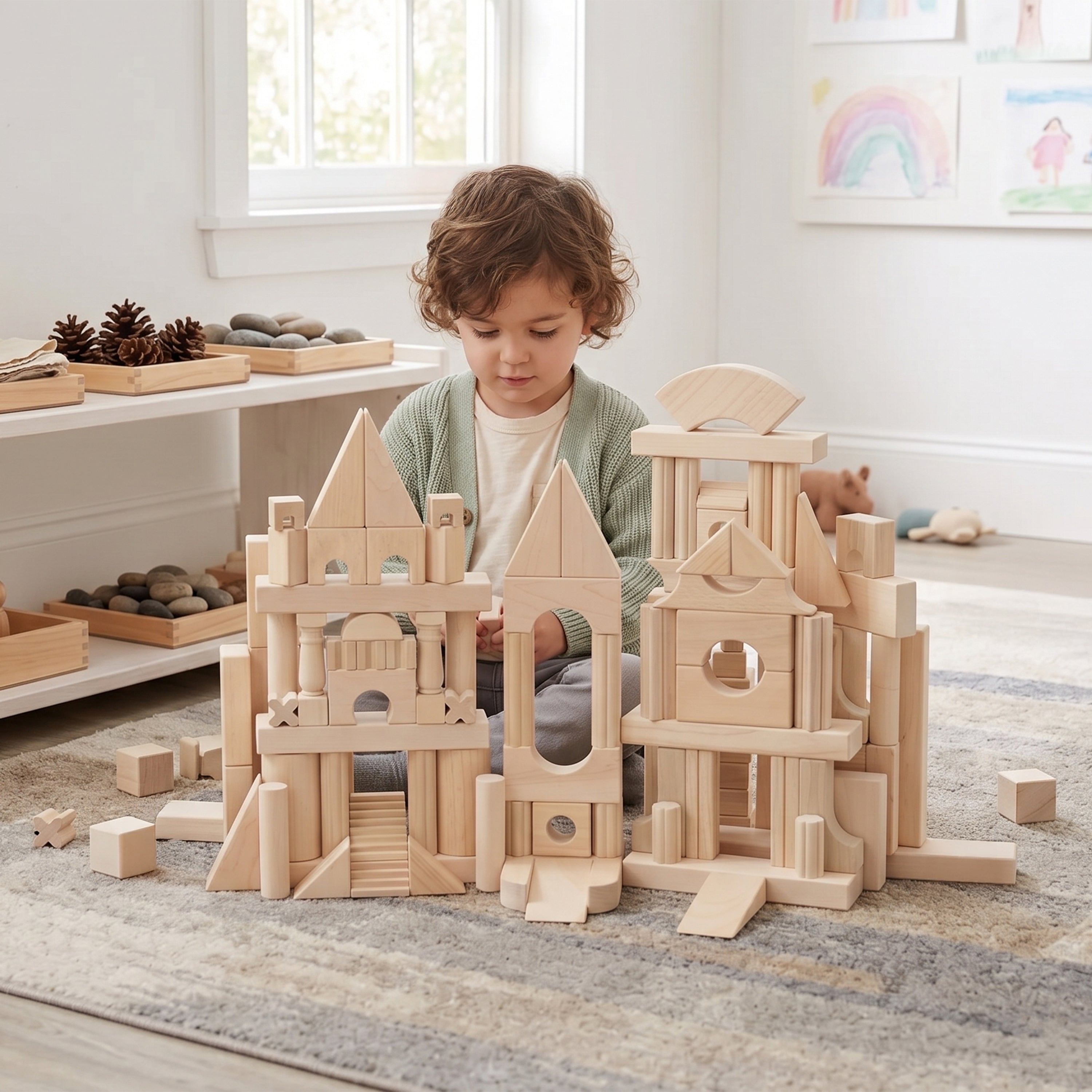 Wooden Block Bonanza Set