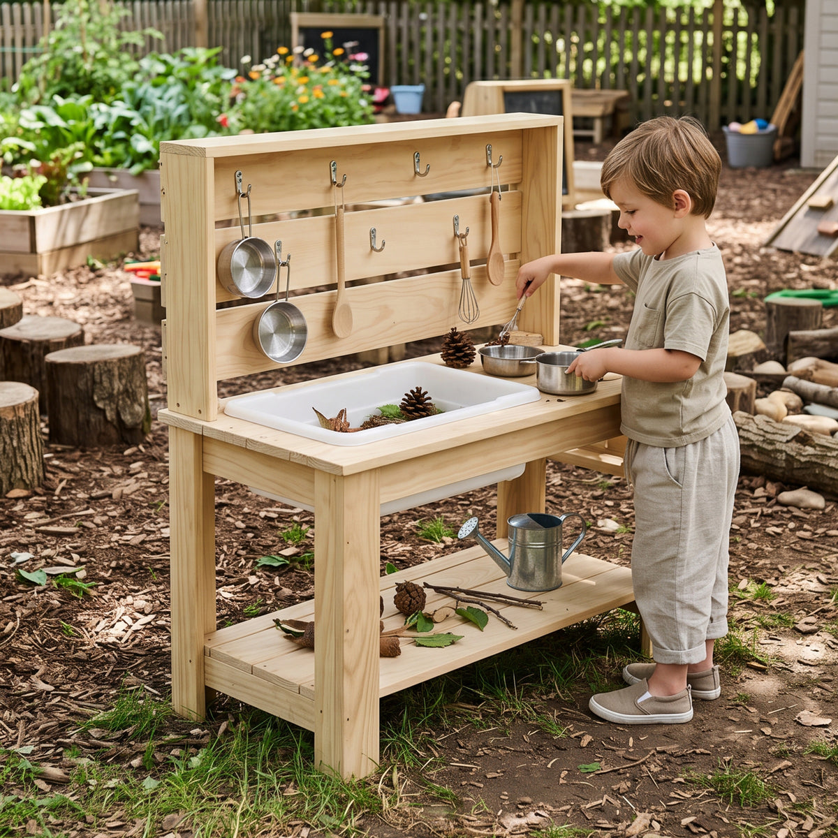 Mud Kitchen and Outdoor Exploration Center