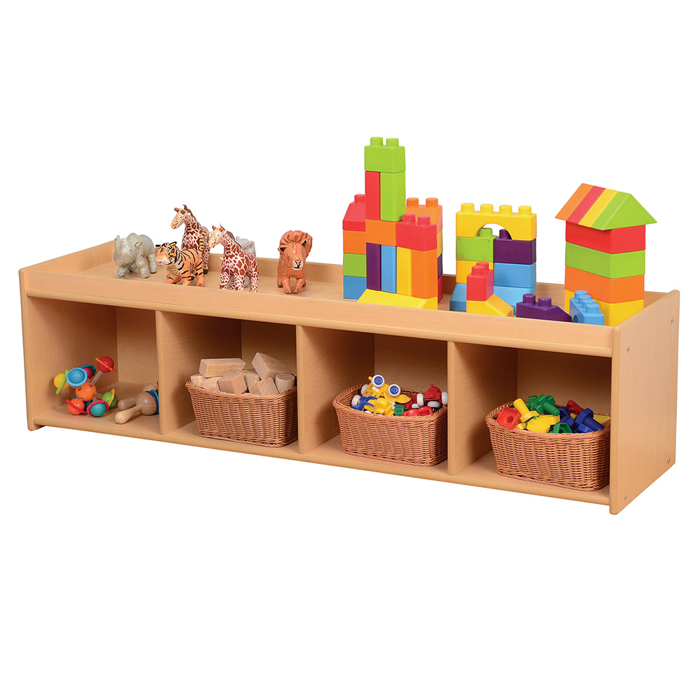 Using Toddler-Sized Open Storage Unit with Lip Edge in the Classroom