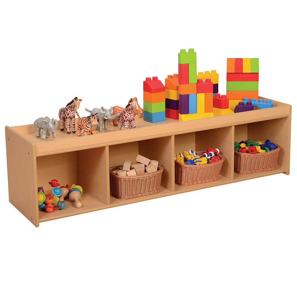 Using Toddler-Sized Open Storage Unit in the Classroom